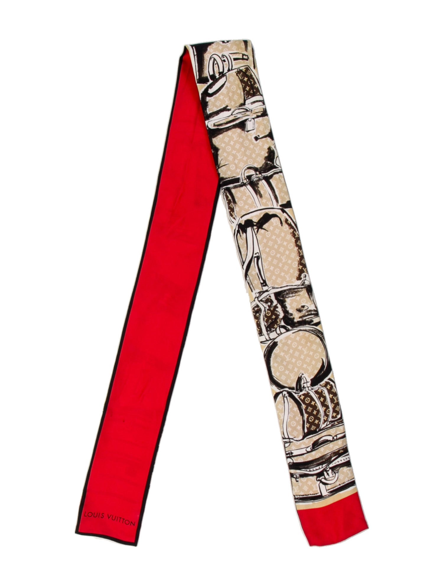 Louis Vuitton Trunks Bandeau Silk Bandeau