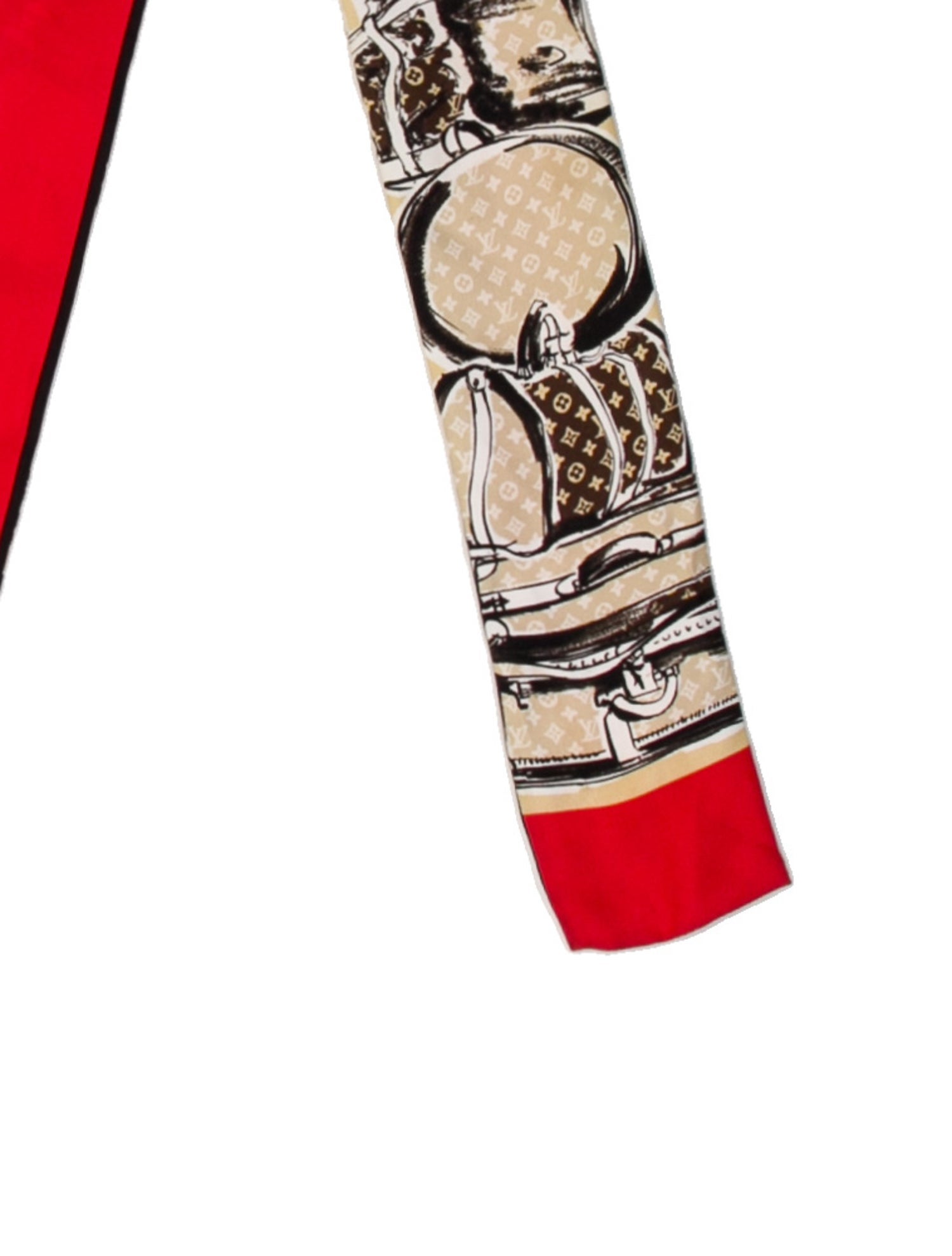 Louis Vuitton Trunks Bandeau Silk Bandeau