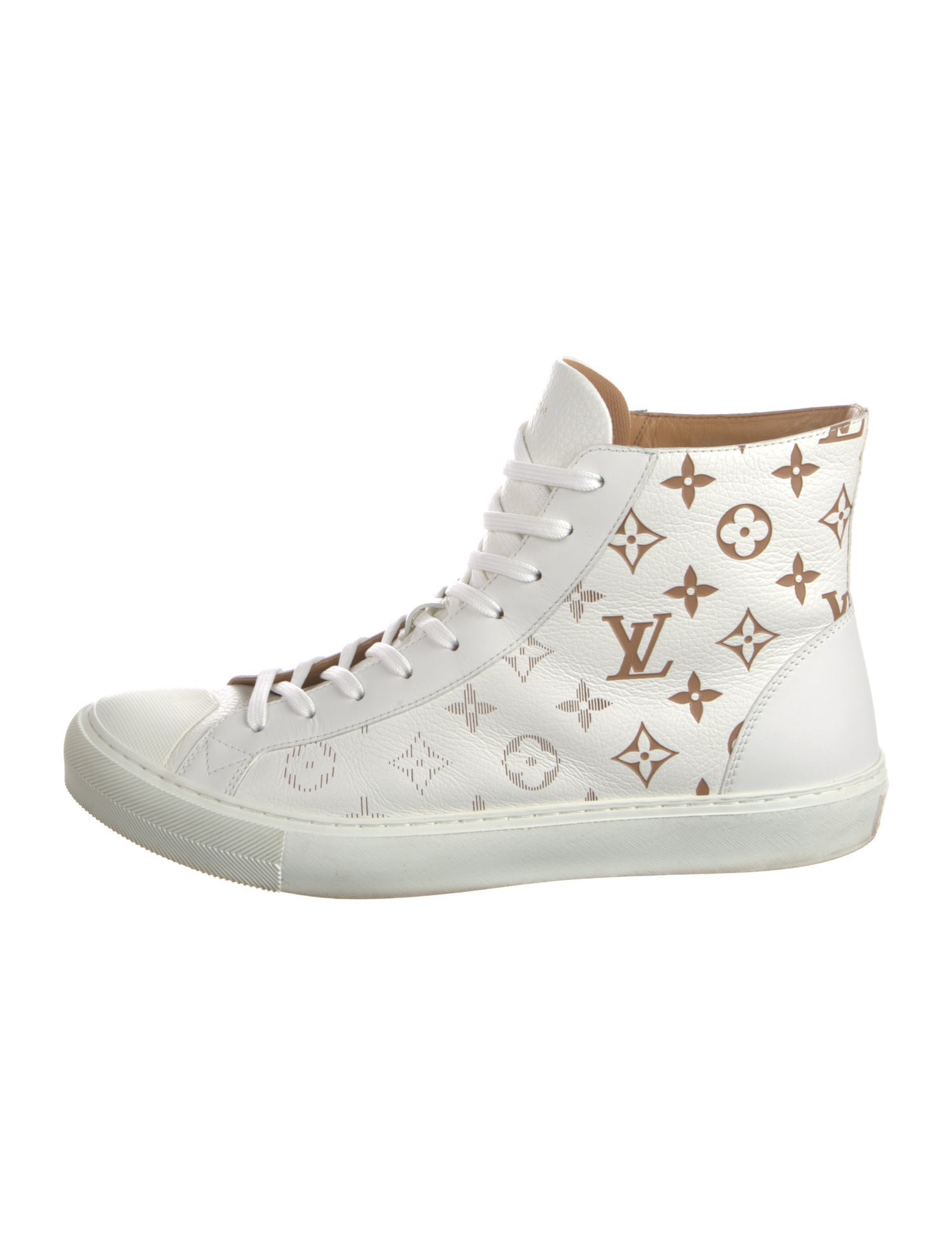 Louis Vuitton LV Monogram Leather Sneakers