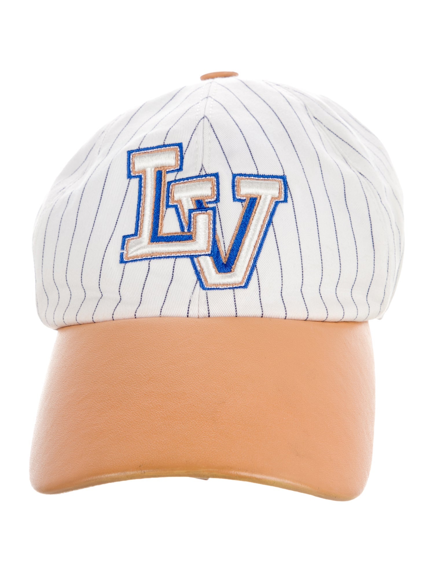 Louis Vuitton LV Logo Striped Baseball Hat