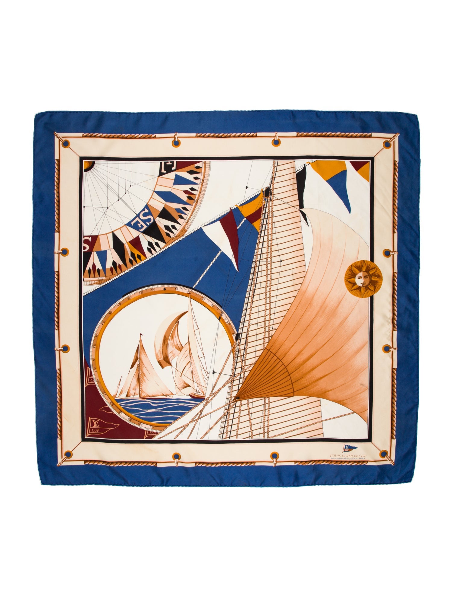 Louis Vuitton Silk Printed Scarf