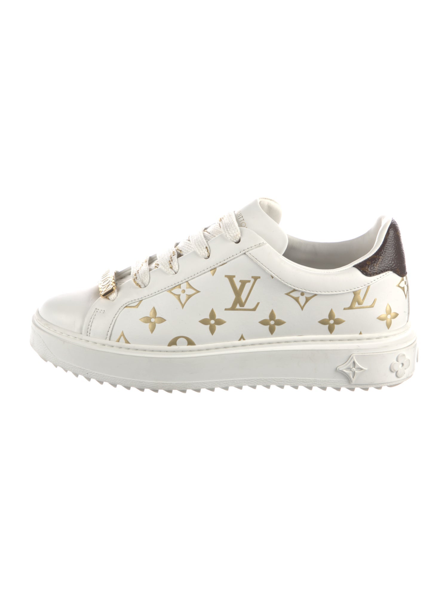 Louis Vuitton LV Monogram Leather Sneakers