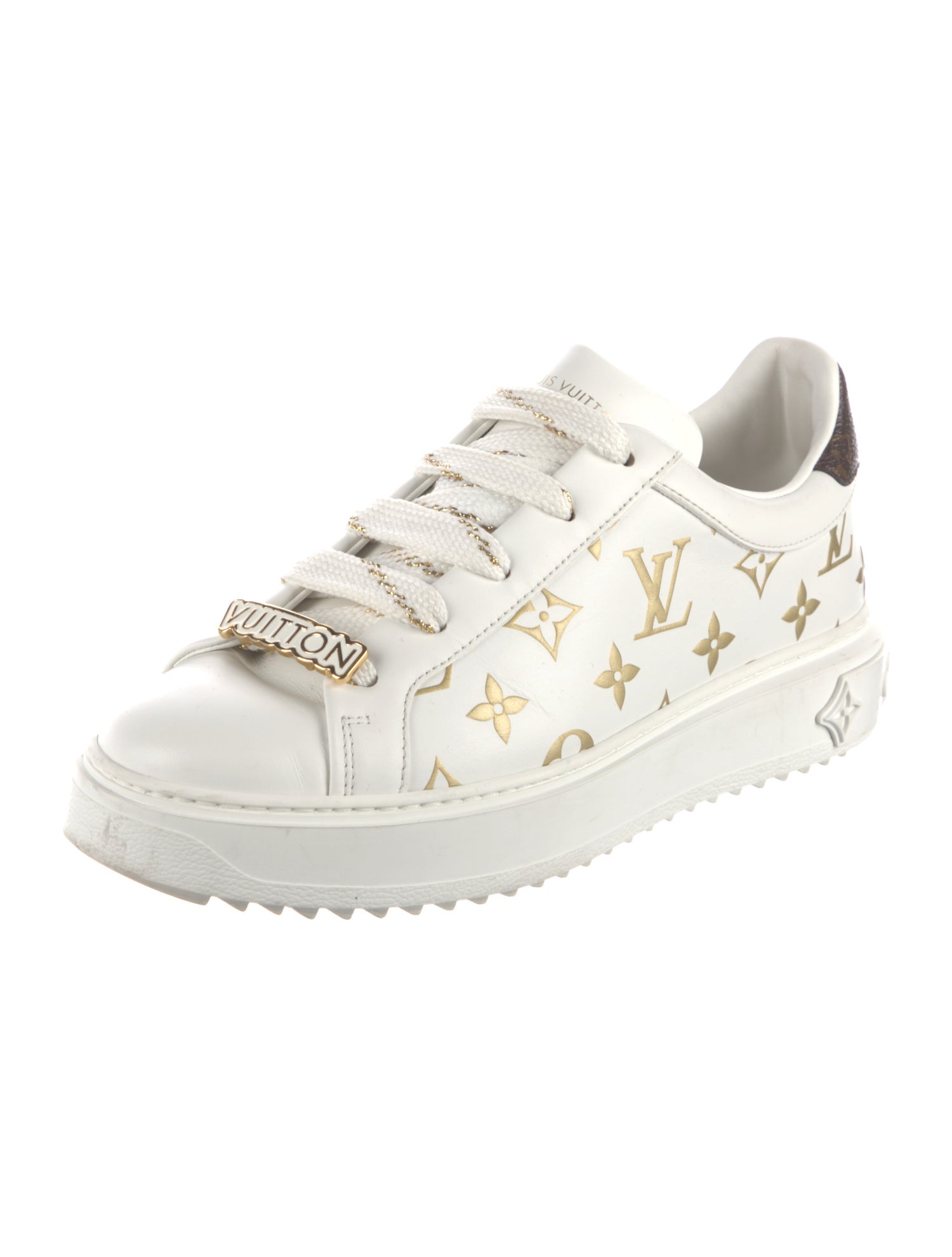 Louis Vuitton LV Monogram Leather Sneakers