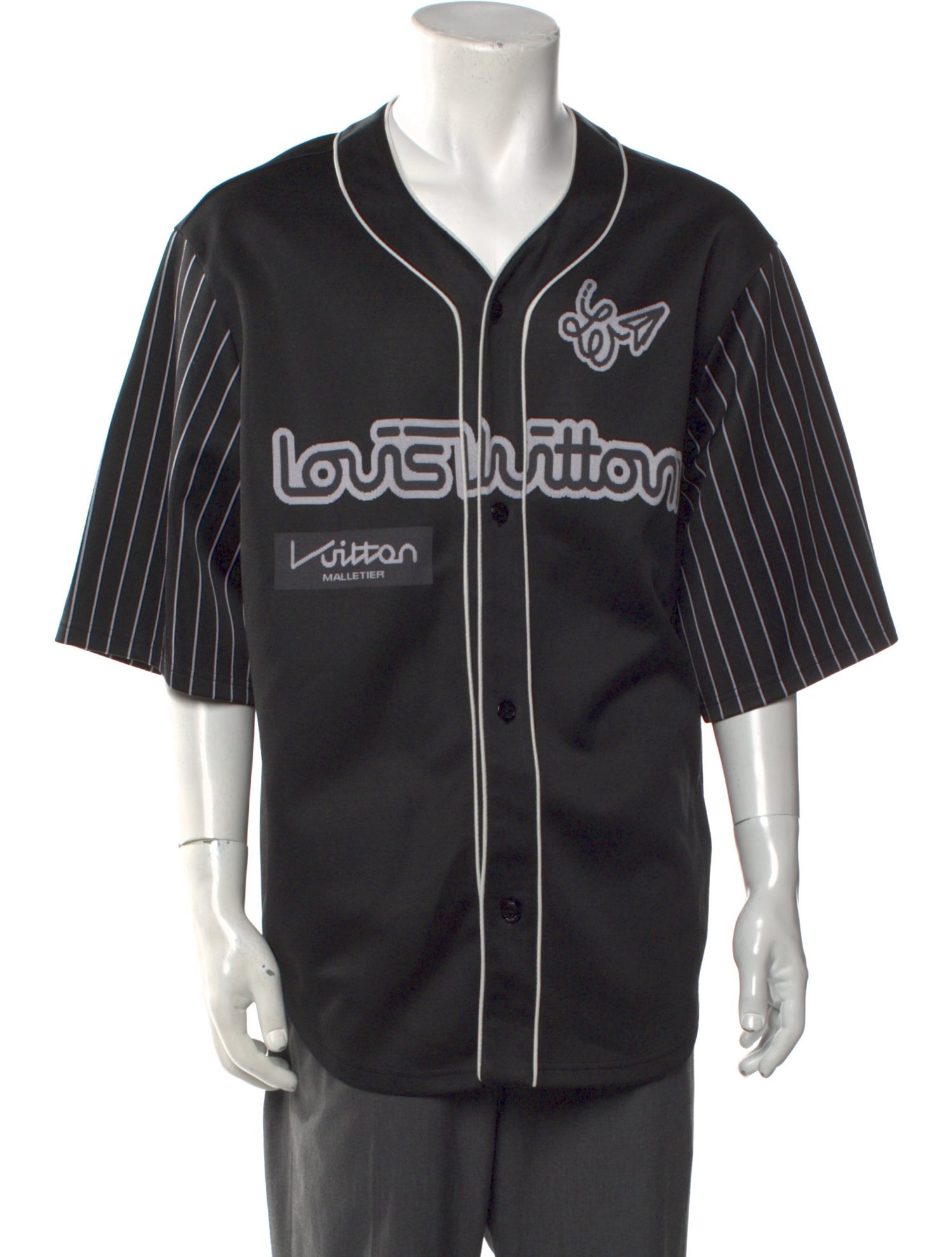 Louis Vuitton 2023 Signature Logo Jersey
