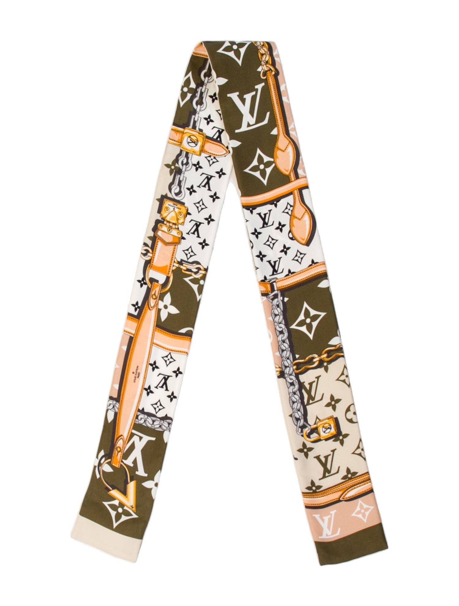 Louis Vuitton Monogram Confidential Bandeau Silk Bandeau
