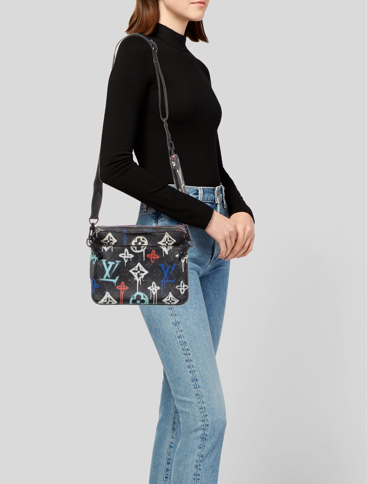 Louis Vuitton Coated Canvas Messenger Bag