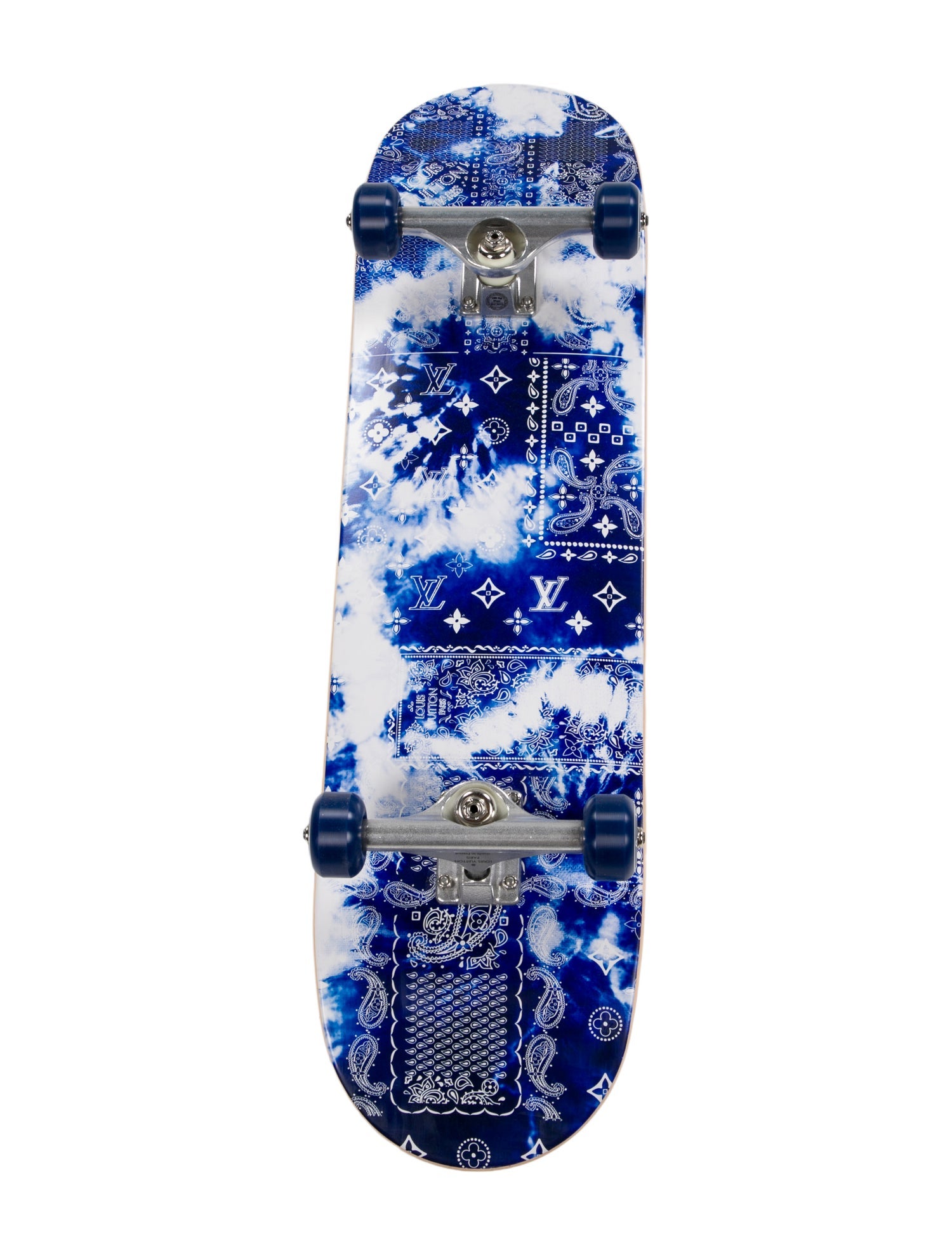 Louis Vuitton Bandana Tie-Dye Monogram Skateboard Deck