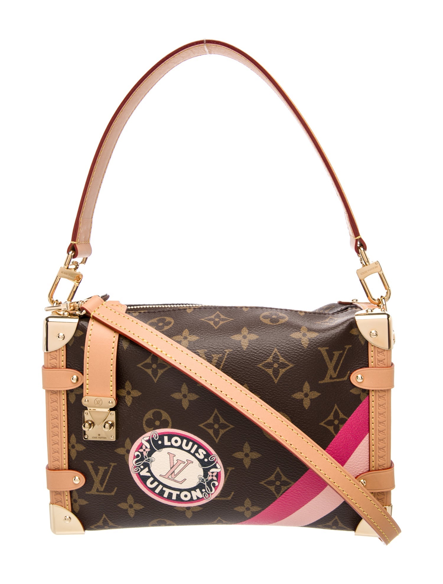 Louis Vuitton LV Monogram Monogram Side Trunk MM