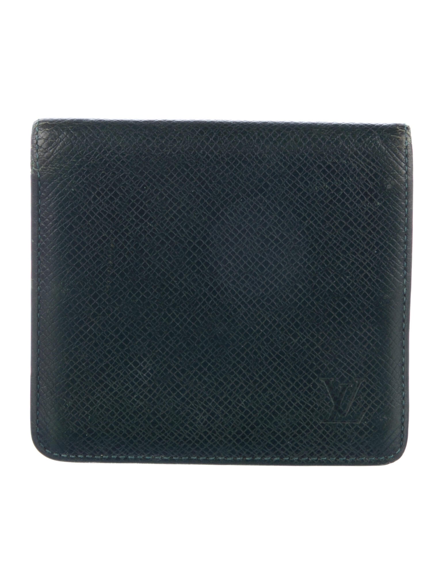 Louis Vuitton Taiga Leather Zippy Compact Wallet