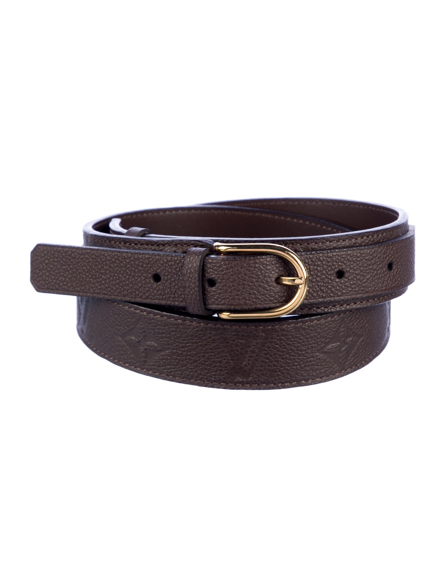 Louis Vuitton 2012 Monogram Pattern Belt