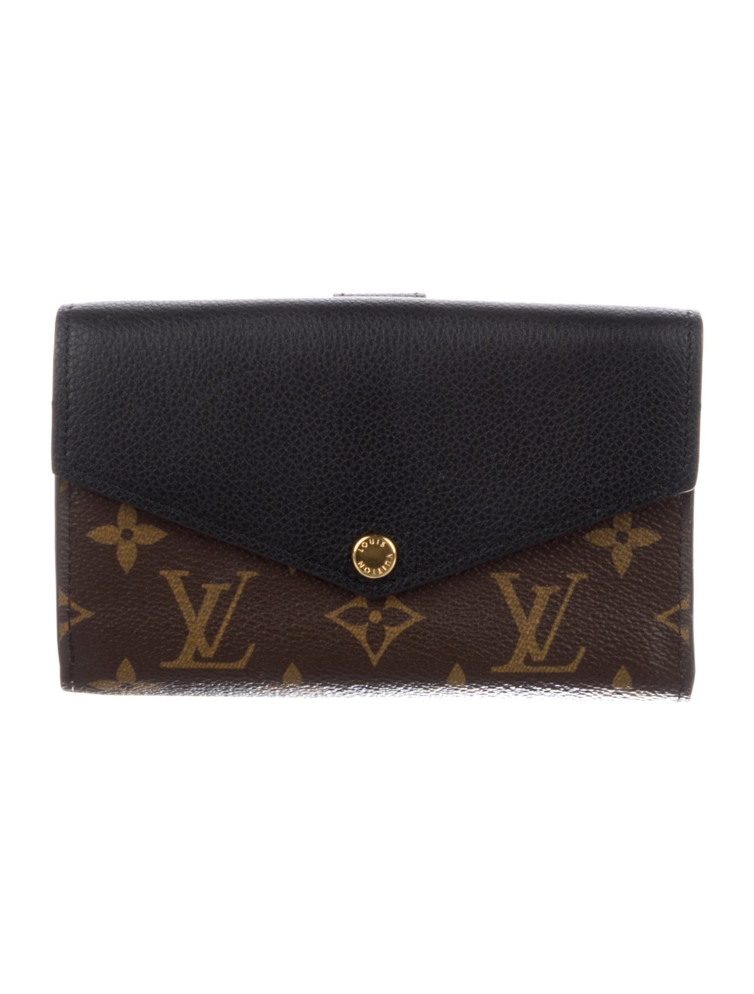 Louis Vuitton LV Monogram Coated Canvas Pallas Compact Wallet