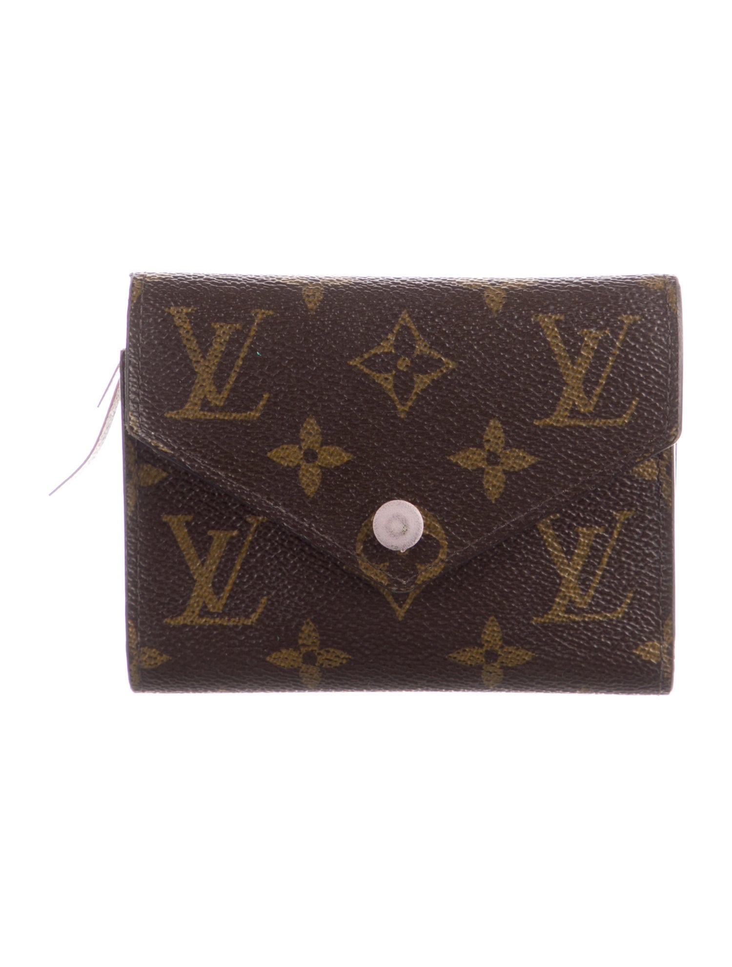 Louis Vuitton Monogram Pattern Coated Canvas Victorine Wallet