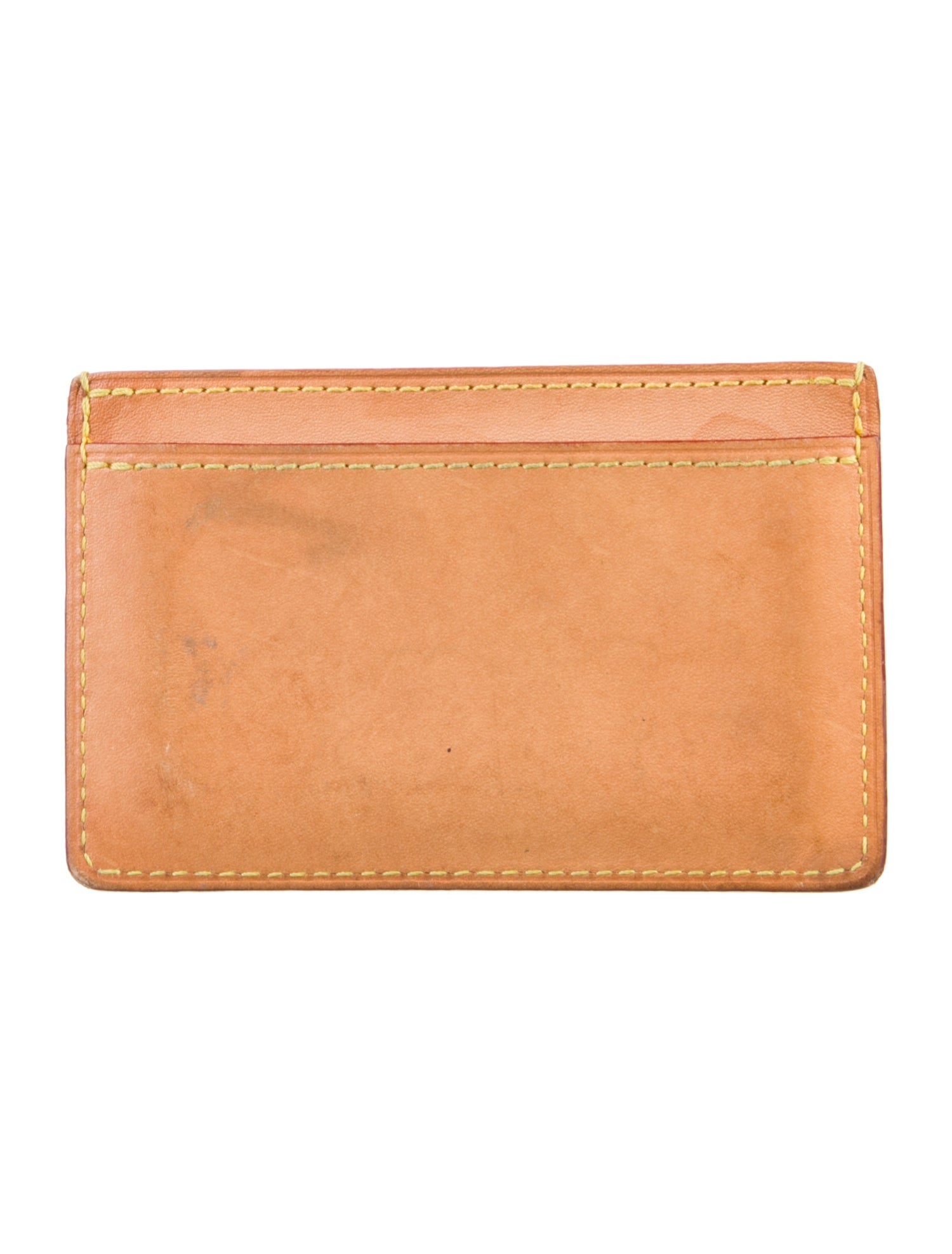 Louis Vuitton Leather Card Holder