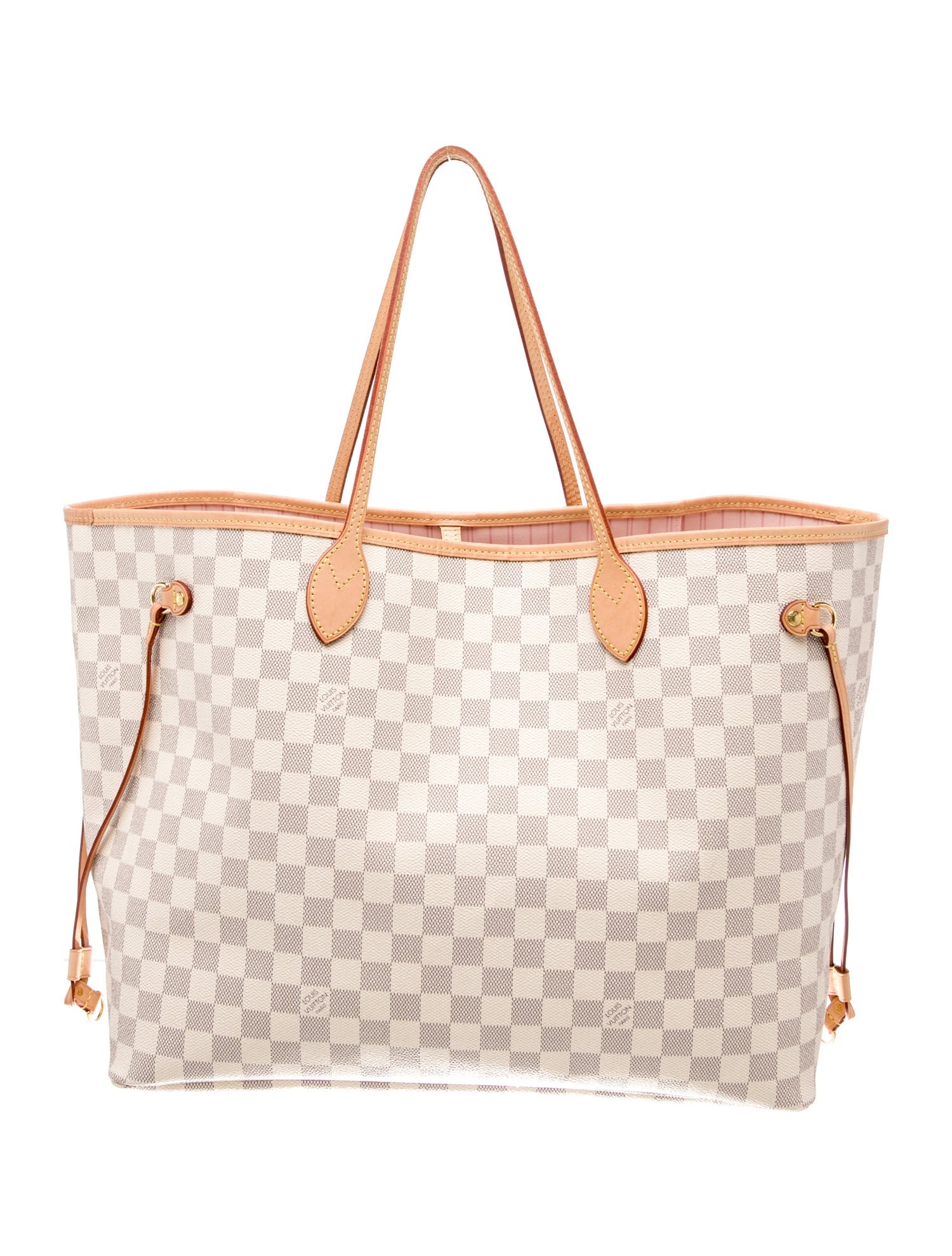 Louis Vuitton Damier Azur Neverfull w/Pouch GM