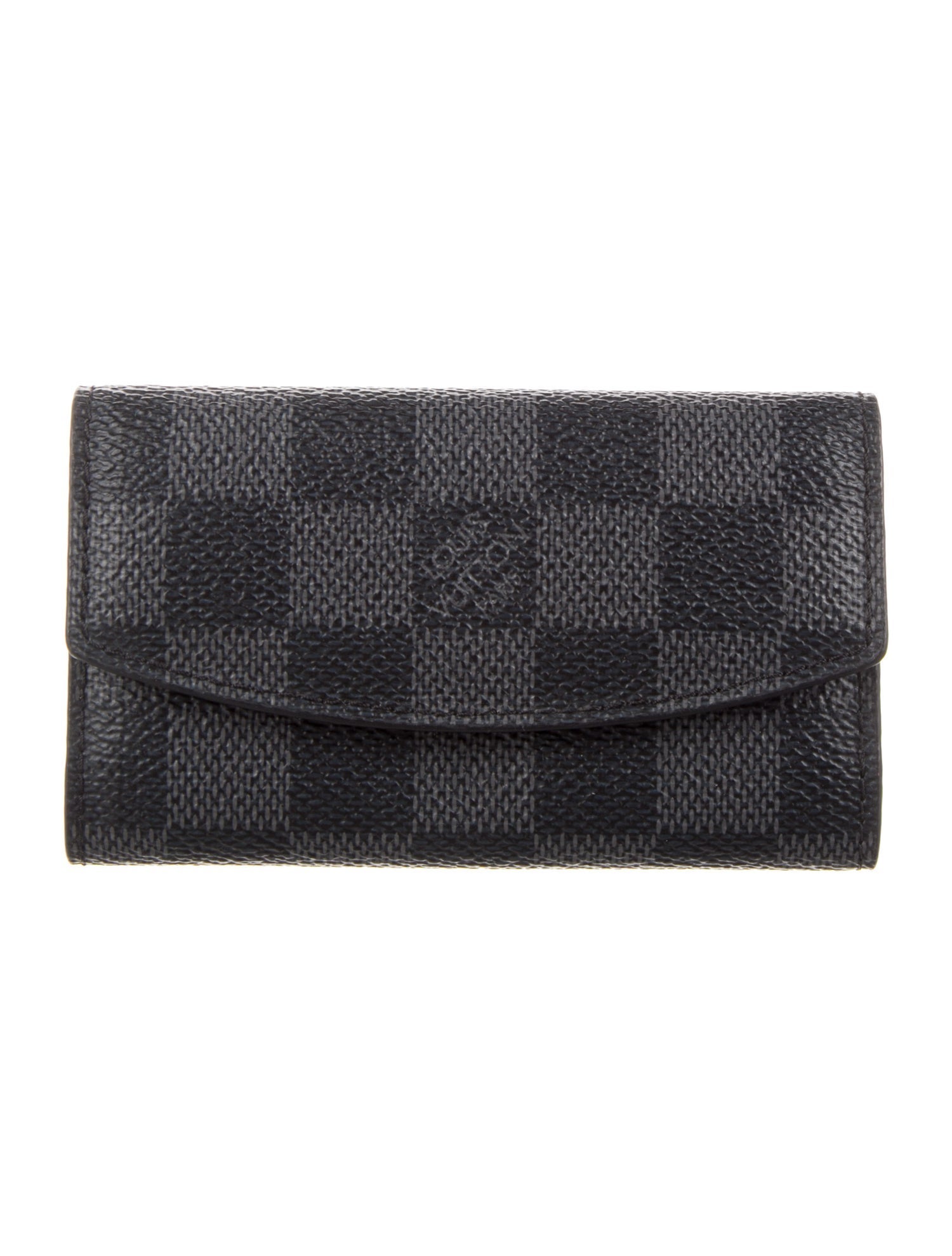 Louis Vuitton Damier Graphite Pattern Coated Canvas Key Holder