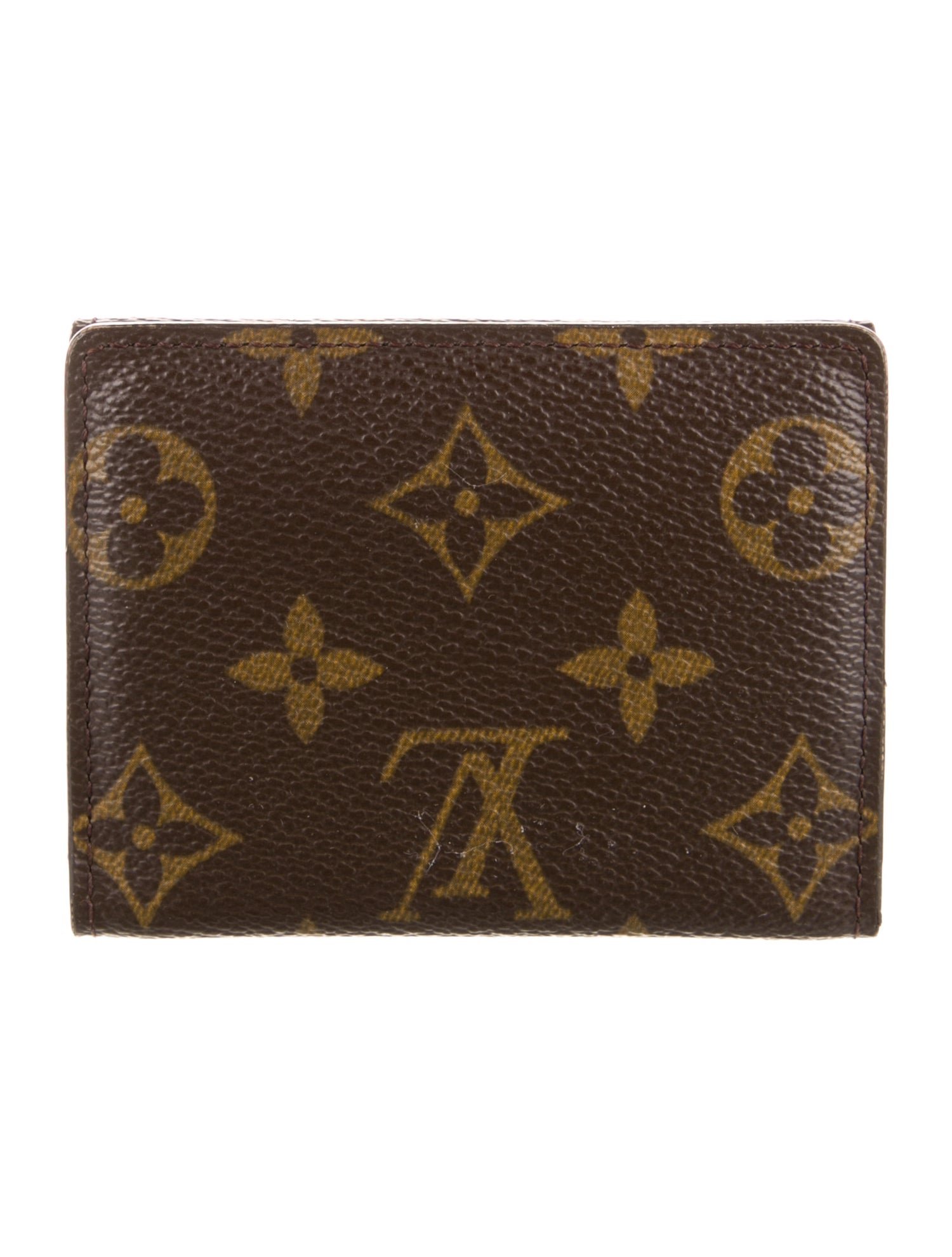Louis Vuitton LV Monogram Coated Canvas Compact Wallet