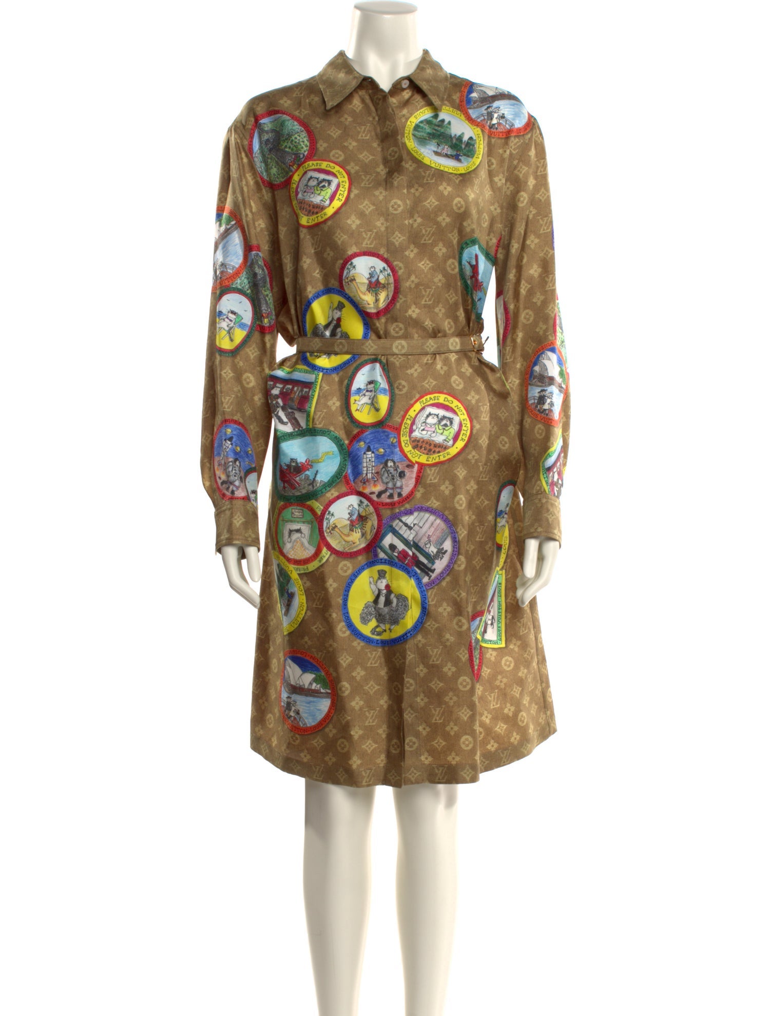 Louis Vuitton 2026 Midi Length Dress