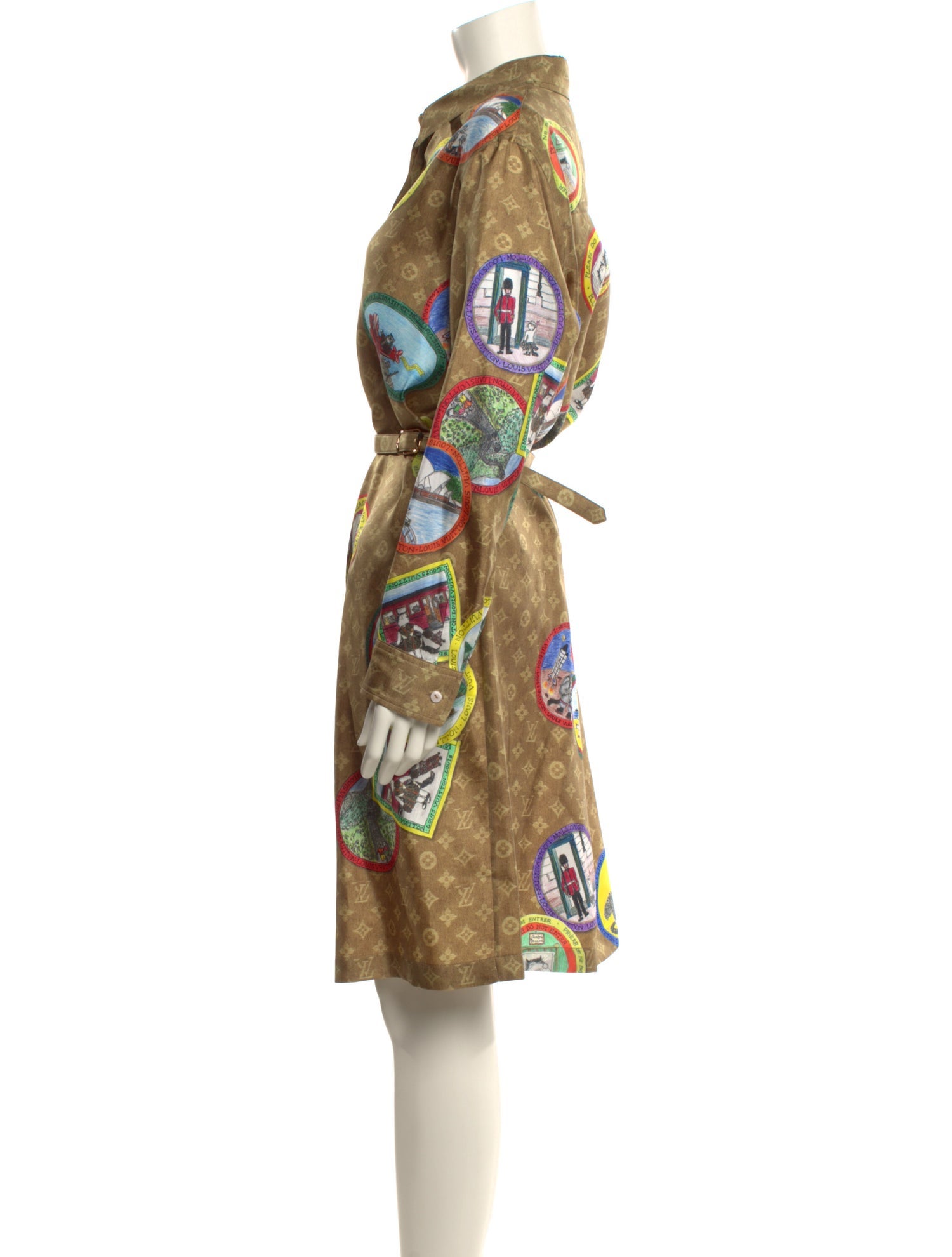 Louis Vuitton 2026 Midi Length Dress