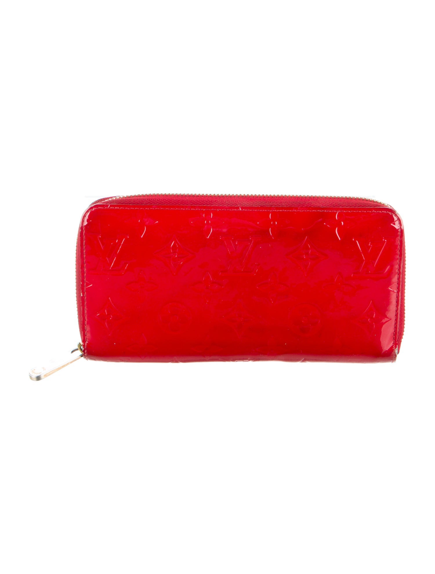 Louis Vuitton Monogram Vernis Vernis Patent Leather Zippy Wallet