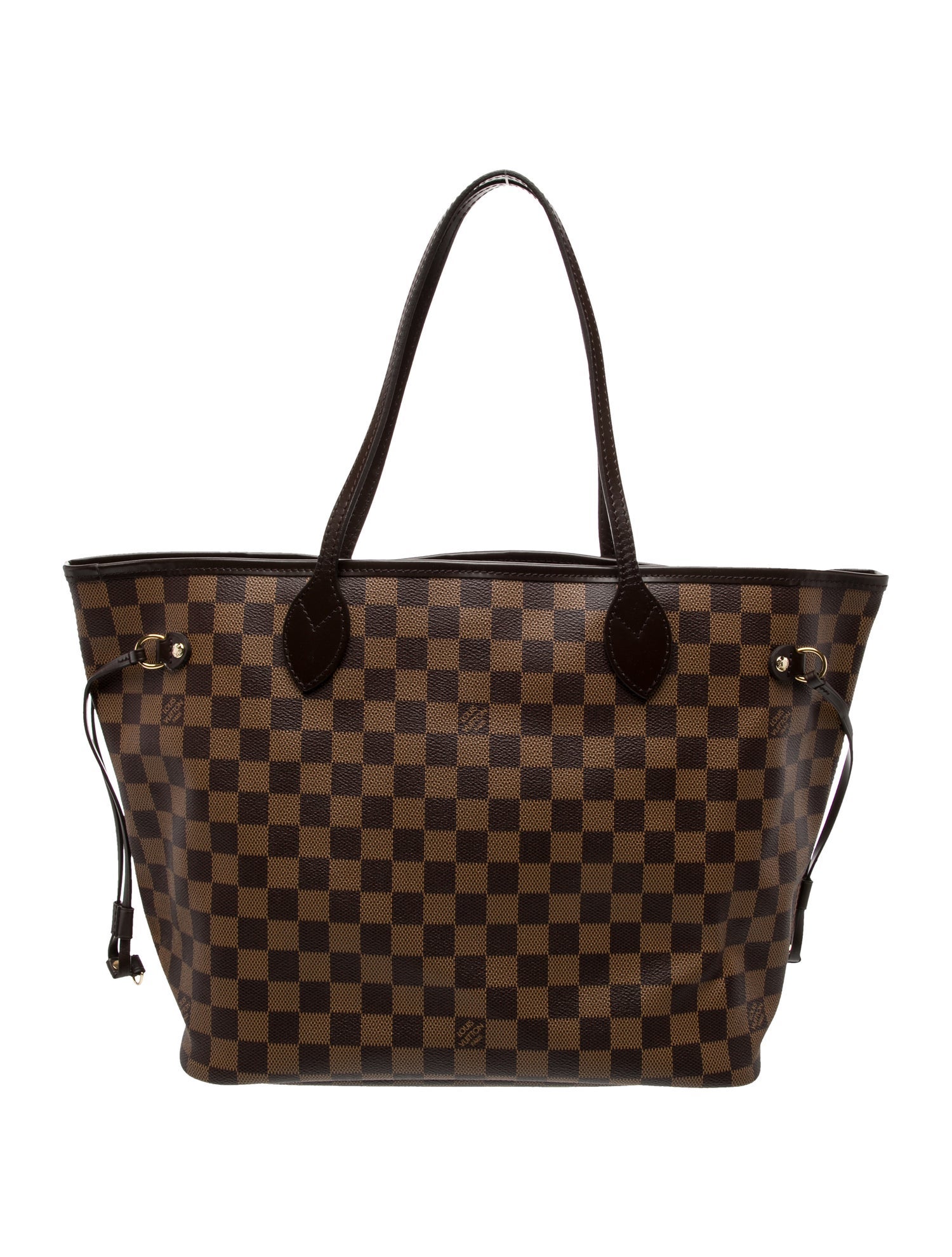 Louis Vuitton Damier Ebene Neverfull w/Pouch MM