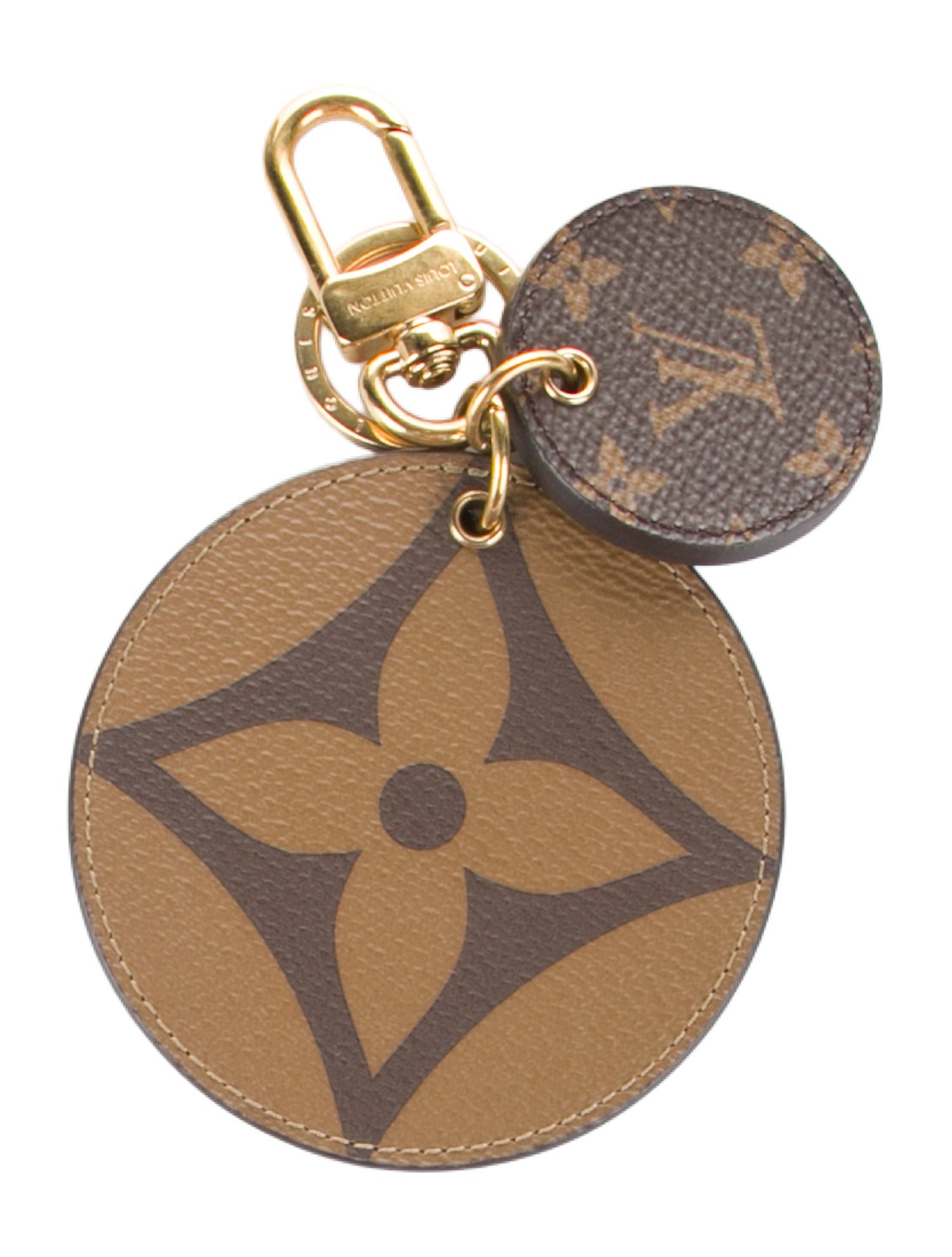 Louis Vuitton Monogram Reverse Key Holder & Bag Charm