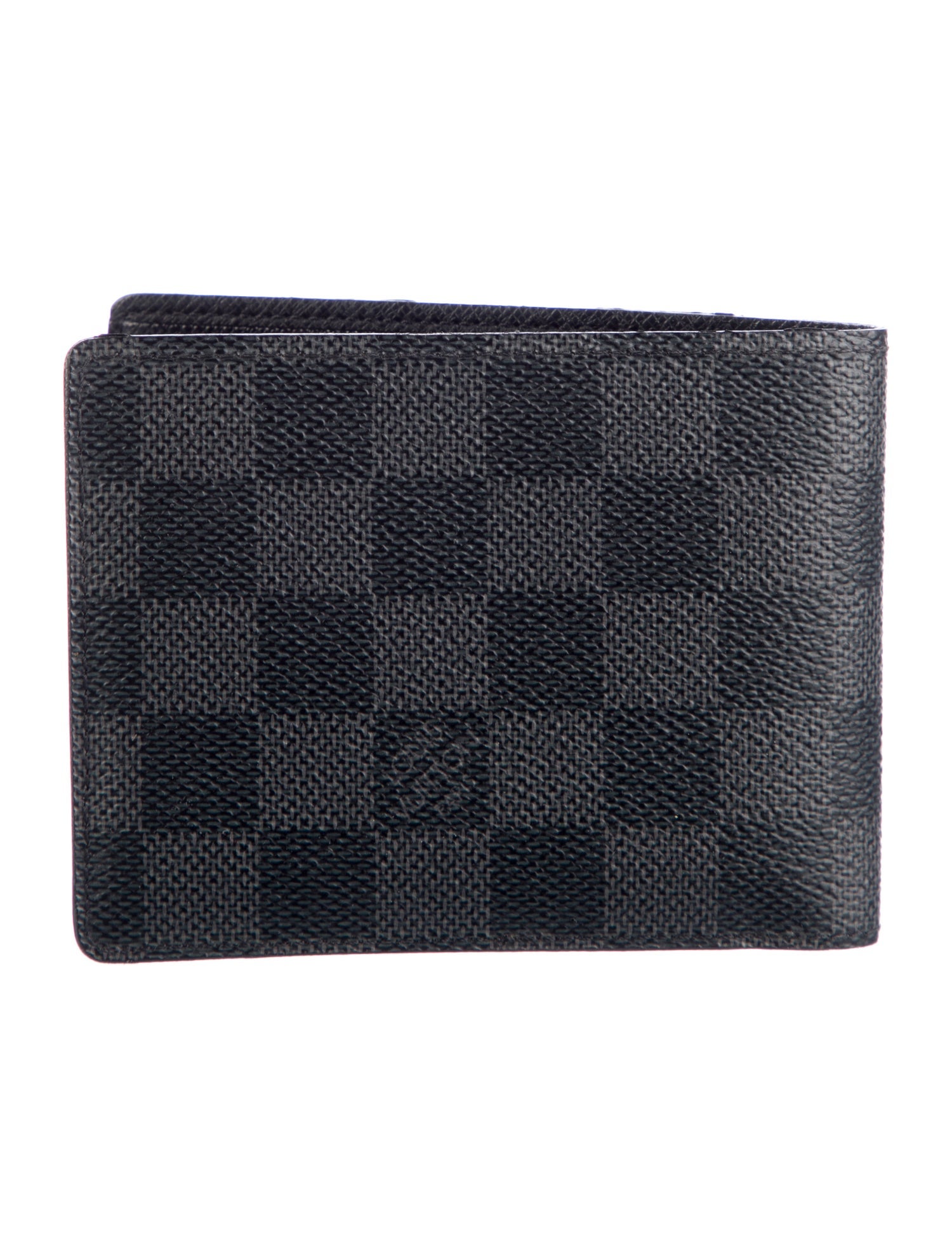 Louis Vuitton 2010 Damier Graphite Pattern Multiple Wallet