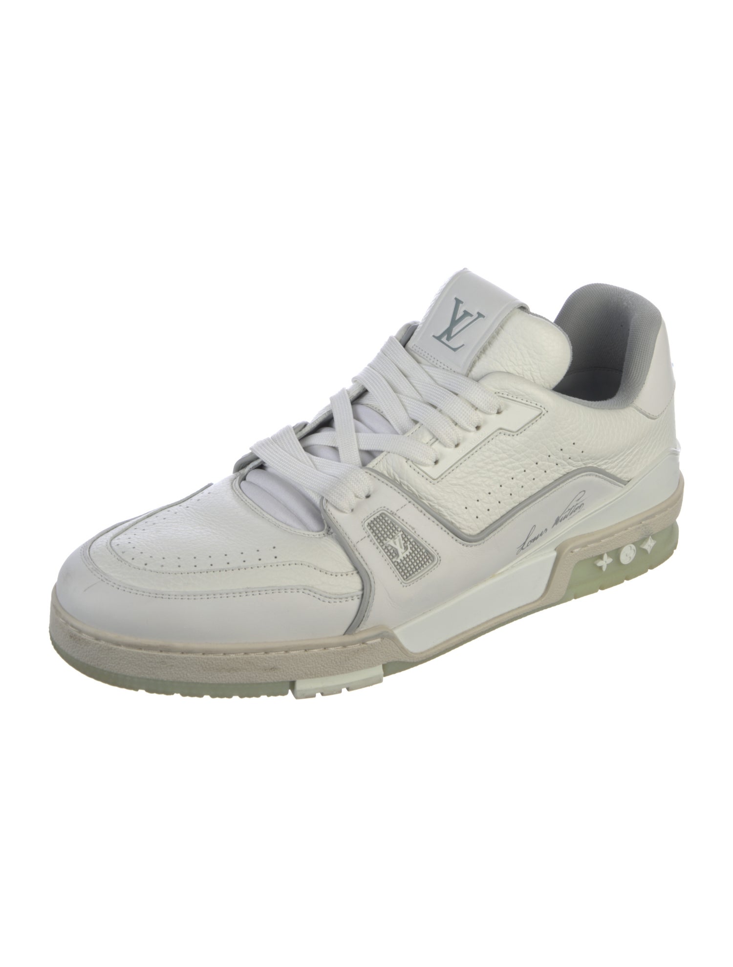 Louis Vuitton LV Monogram Leather Sneakers