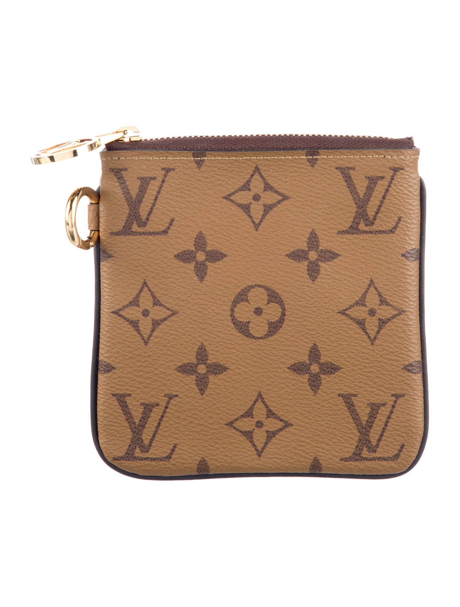 Louis Vuitton Reverse Monogram Trio Square Pouch