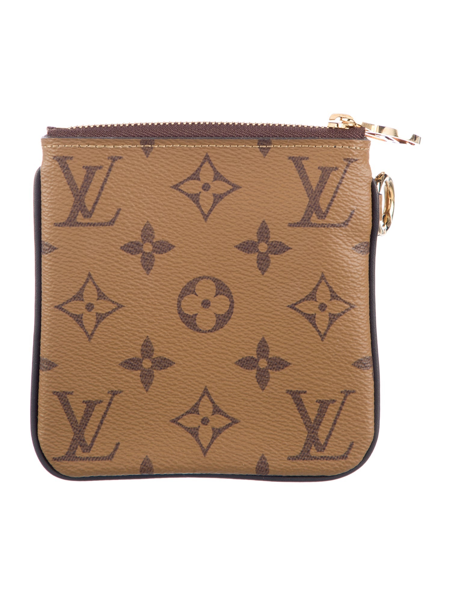 Louis Vuitton Reverse Monogram Trio Square Pouch