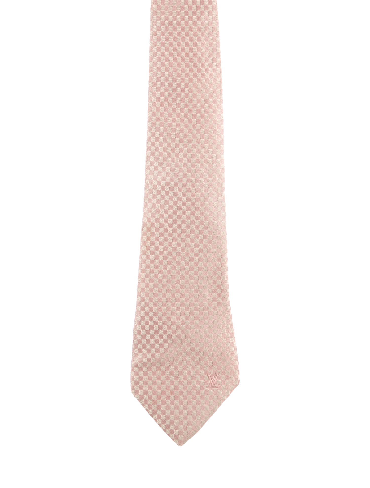 Louis Vuitton pattern print tie