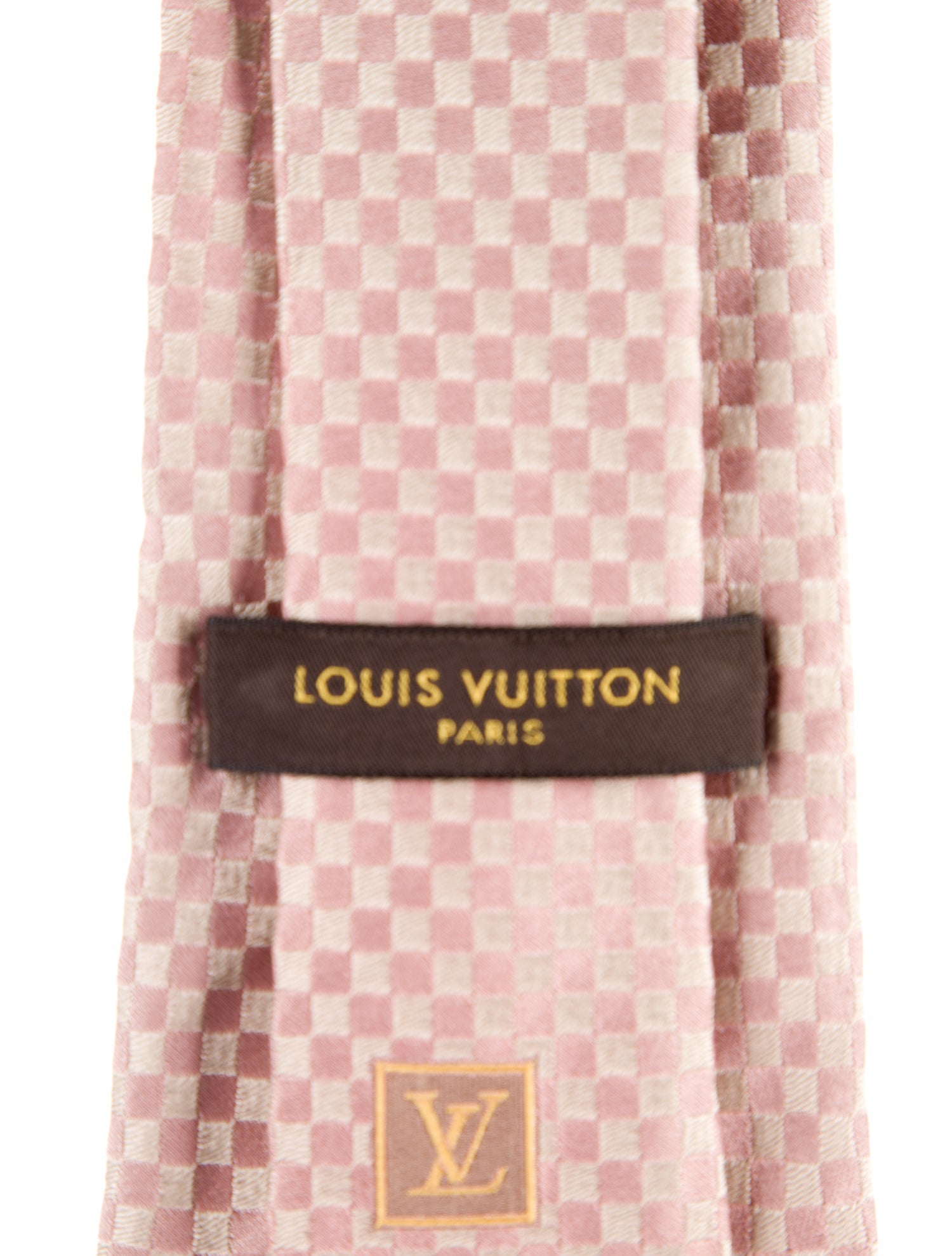 Louis Vuitton pattern print tie