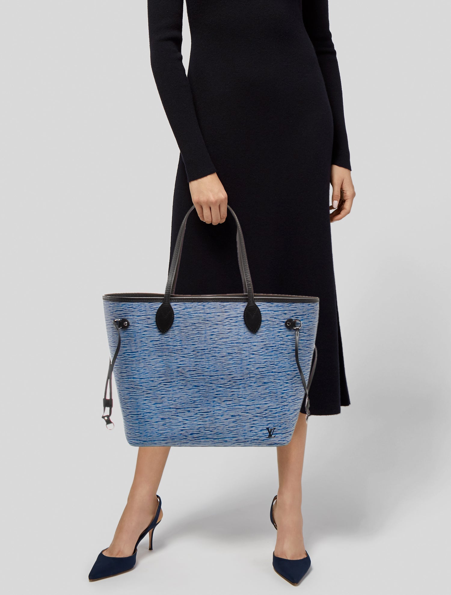 Louis Vuitton Epi Leather Neverfull w/Pouch MM