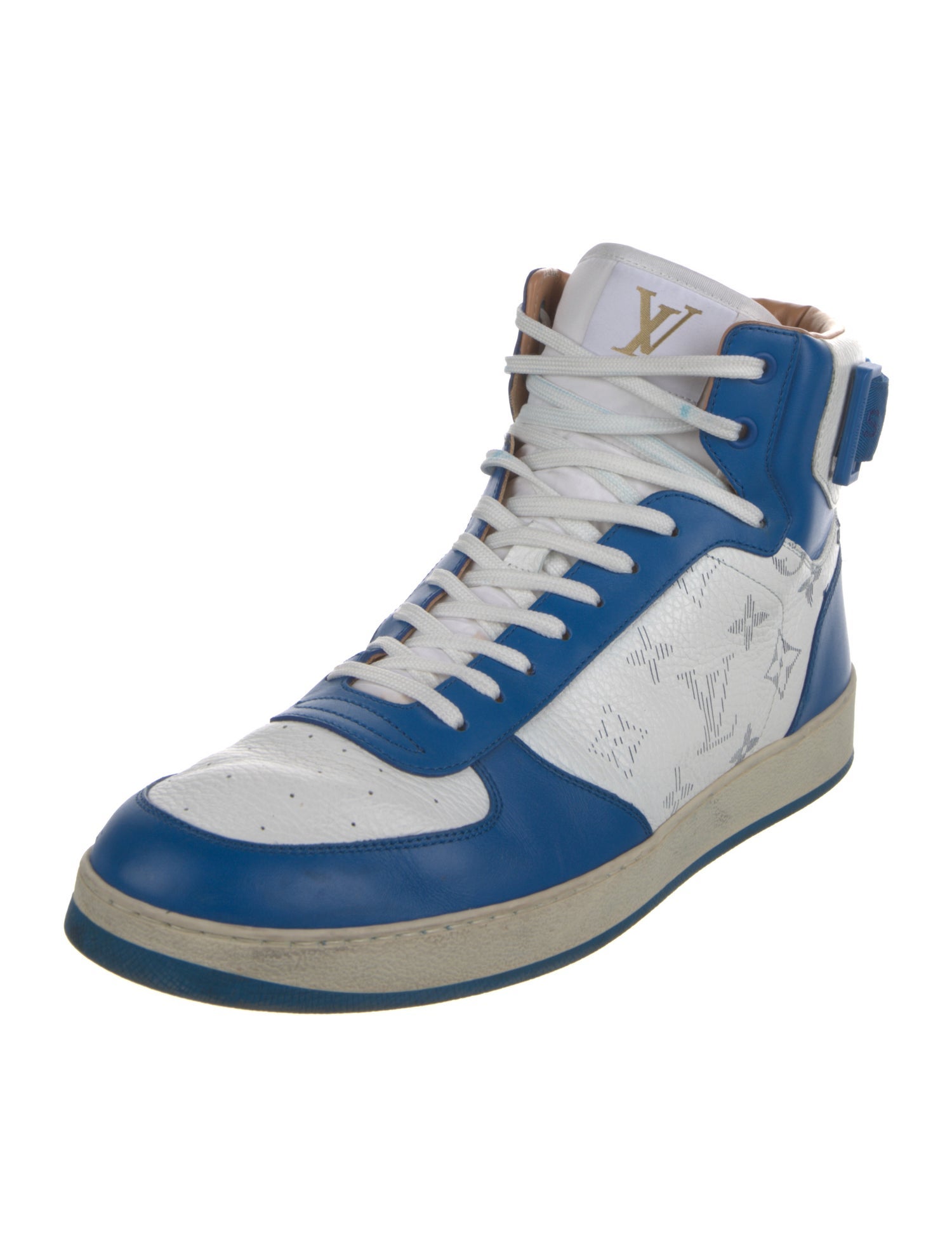 Louis Vuitton LV Monogram Leather Sneakers