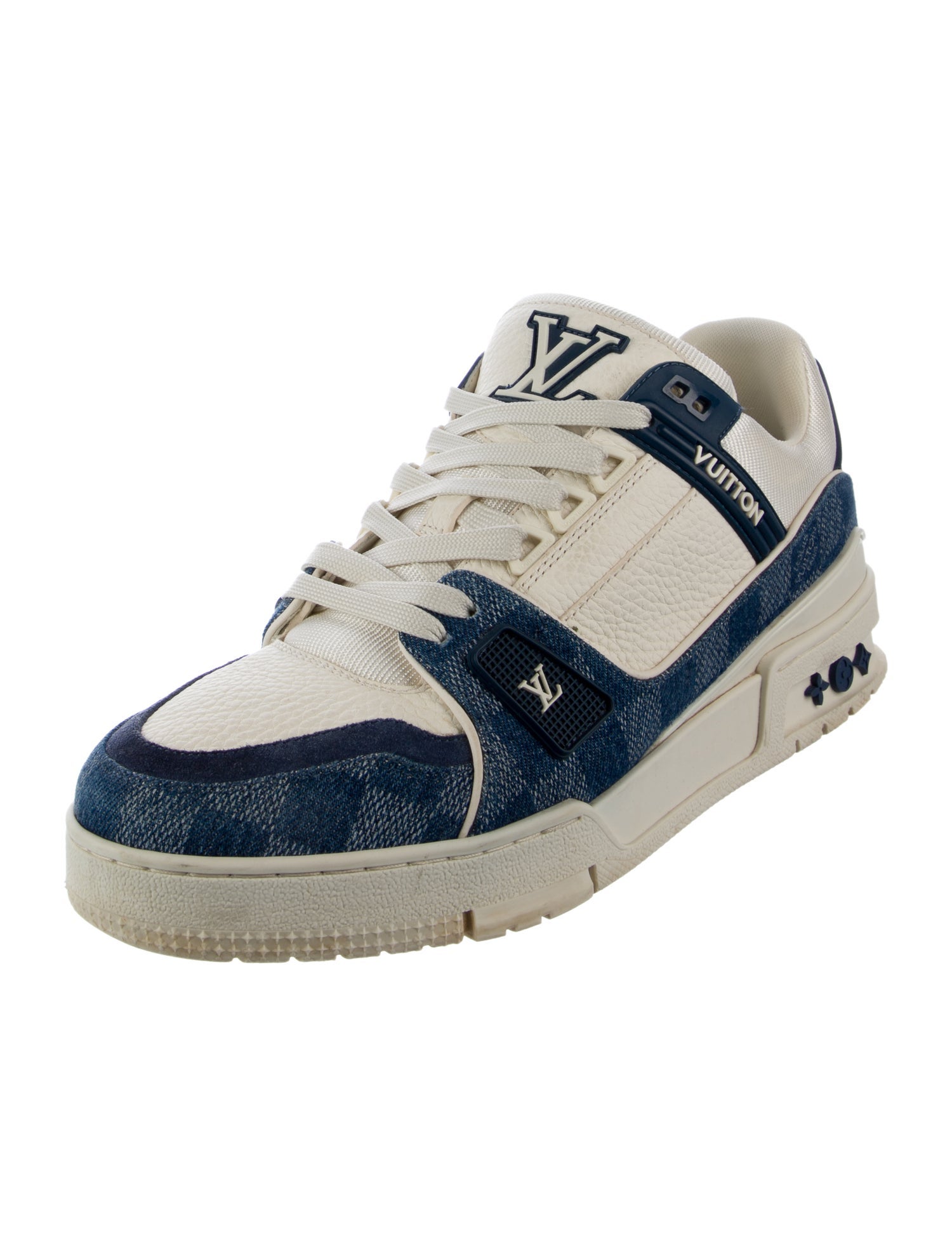 Louis Vuitton LV Monogram Leather Sneakers