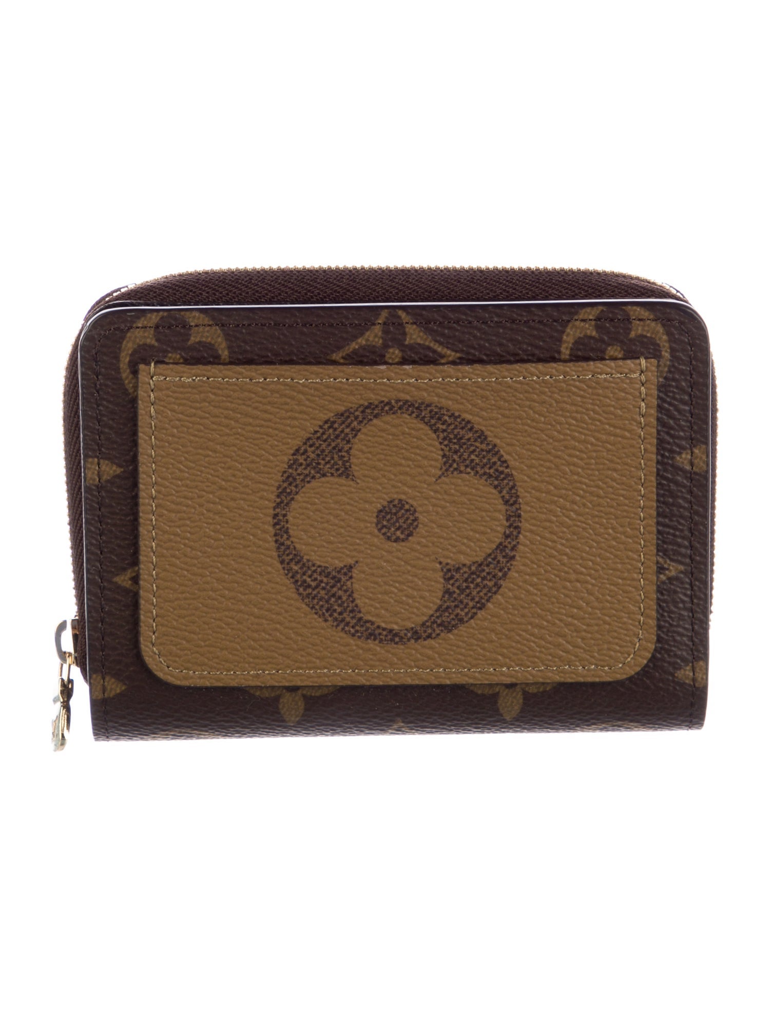 Louis Vuitton LV Monogram Coated Canvas Zippy Wallet