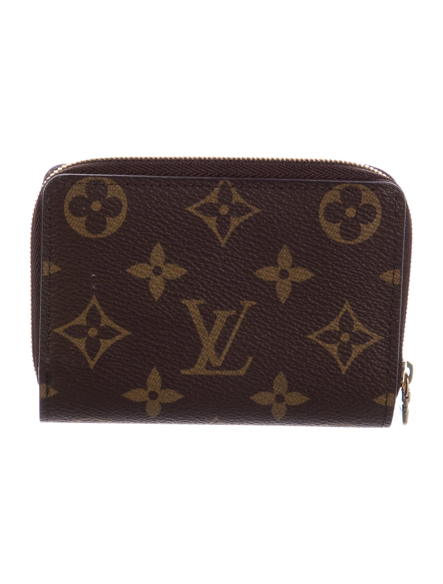 Louis Vuitton LV Monogram Coated Canvas Zippy Wallet
