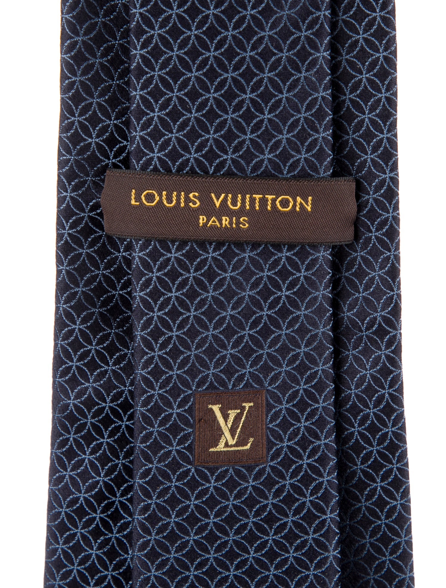 Louis Vuitton Silk Patterned Tie