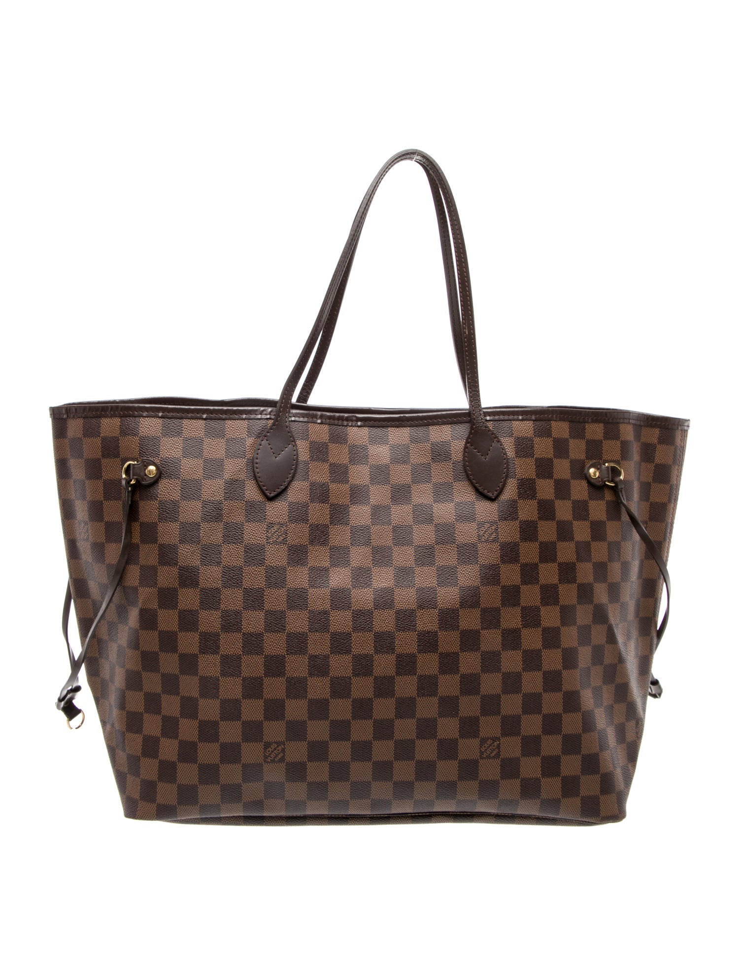 Louis Vuitton Damier Ebene Neverfull w/Pouch GM