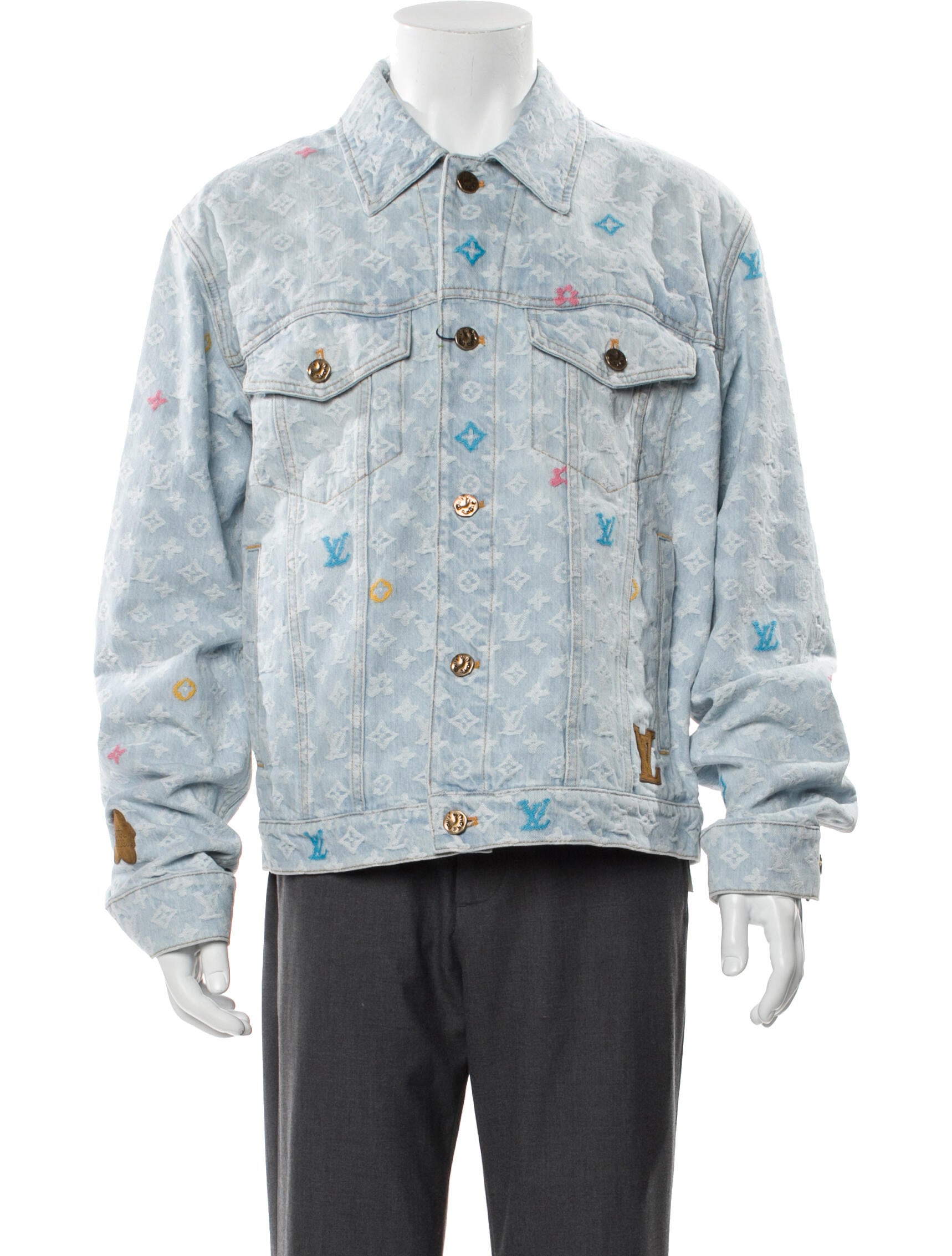 Louis Vuitton x Tyler the Creator 2024 LV Monogram Denim Jacket w/ Tags