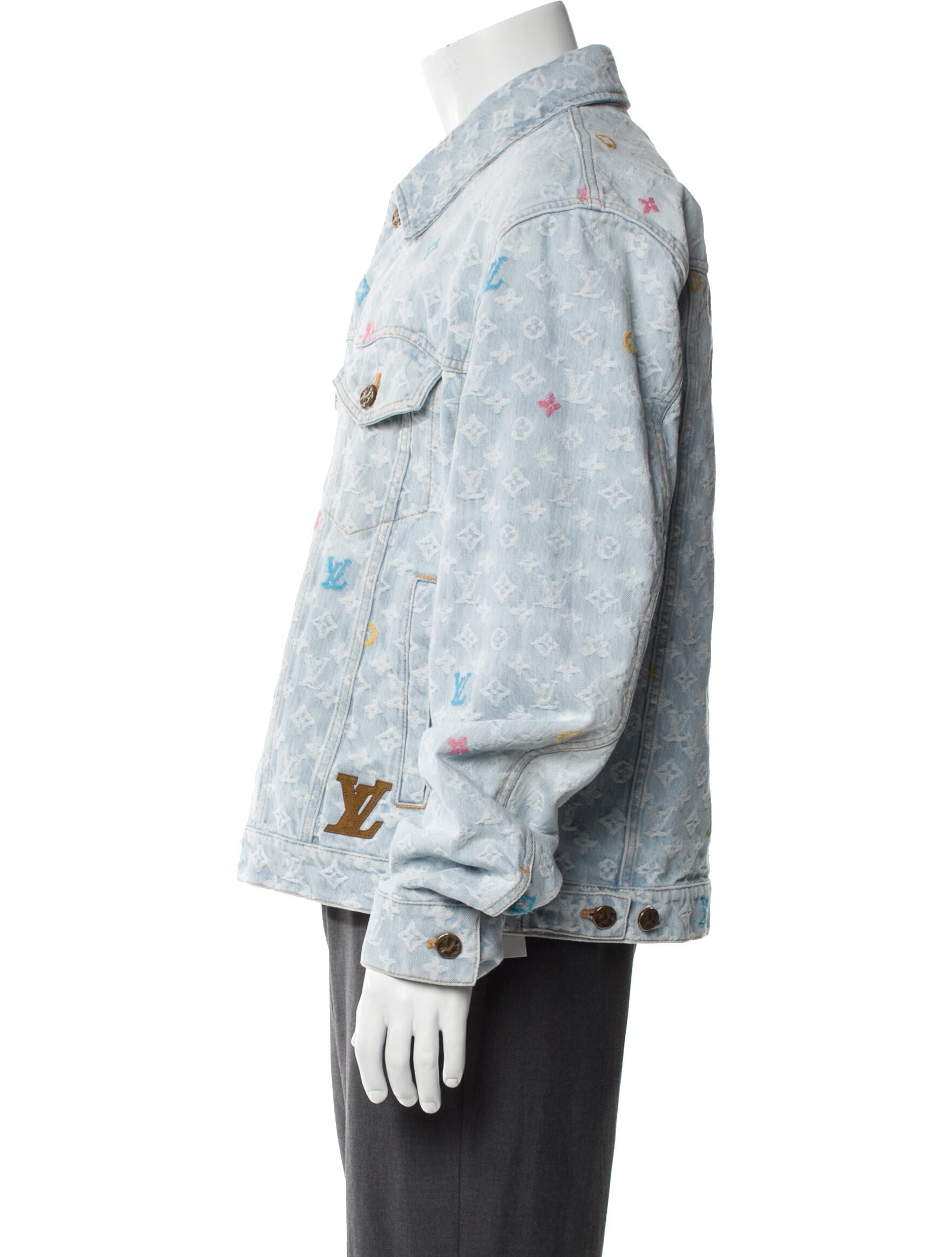 Louis Vuitton x Tyler the Creator 2024 LV Monogram Denim Jacket w/ Tags