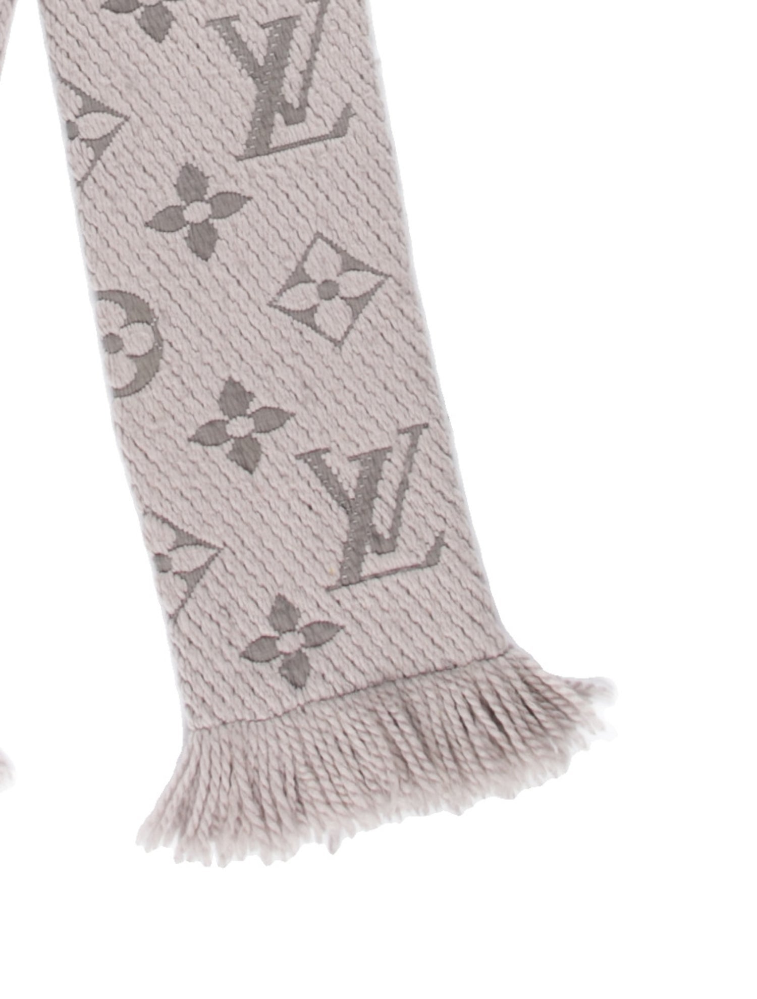 Louis Vuitton Logomania Wool Scarf