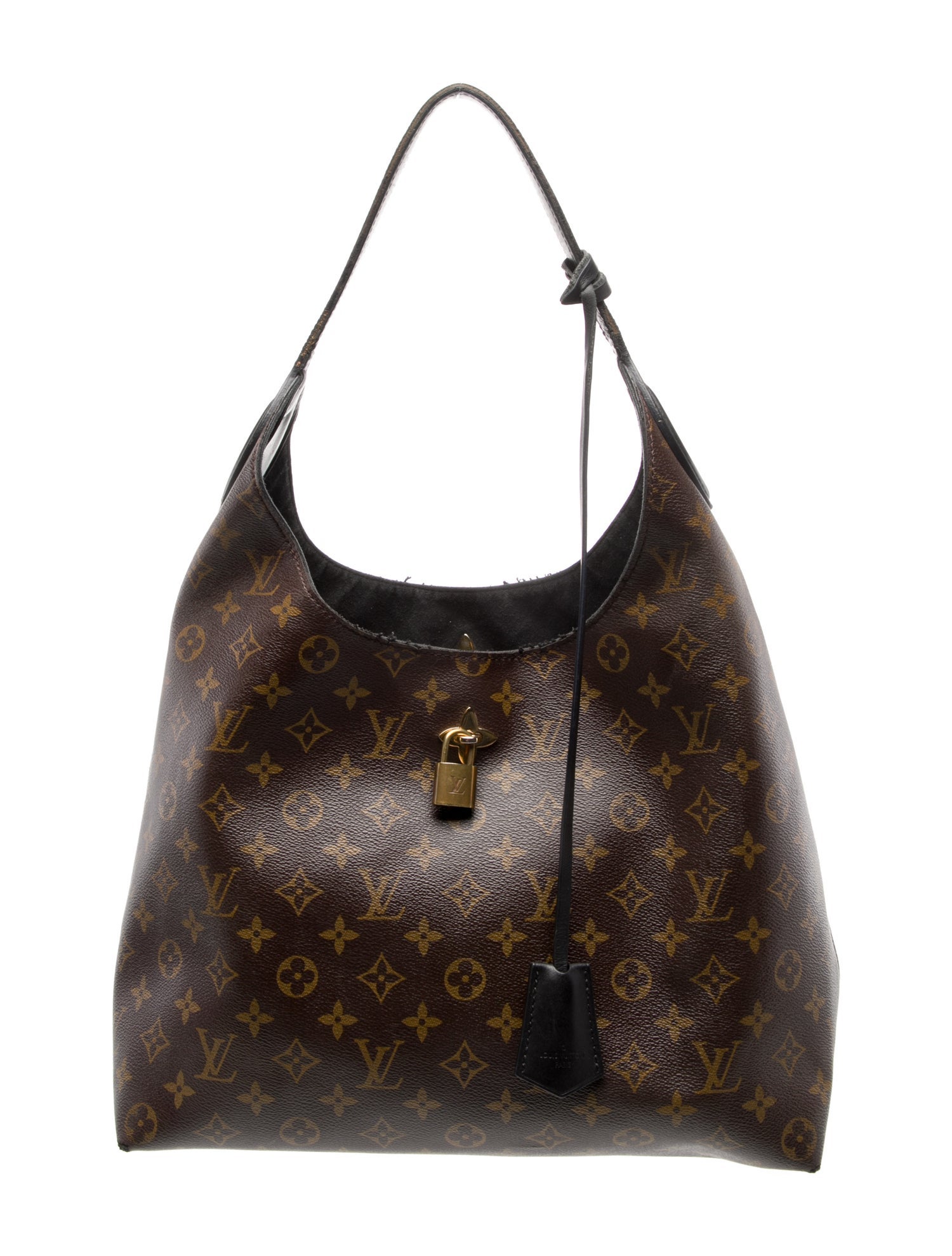Louis Vuitton LV Monogram Canvas Flower Hobo