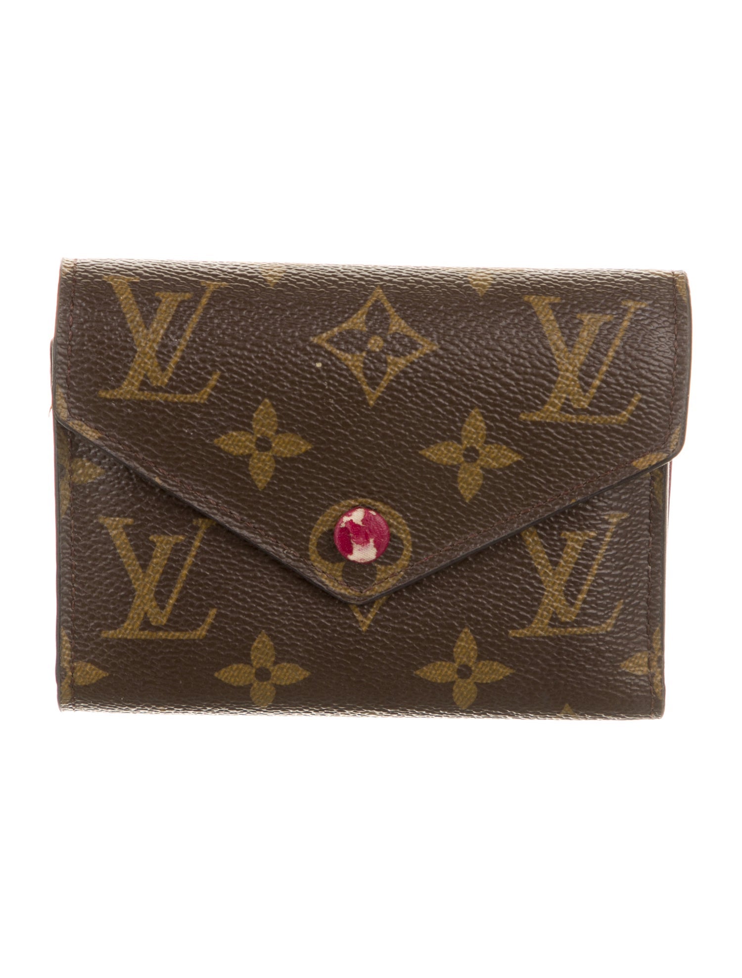 Louis Vuitton LV Monogram Coated Canvas Victorine Wallet