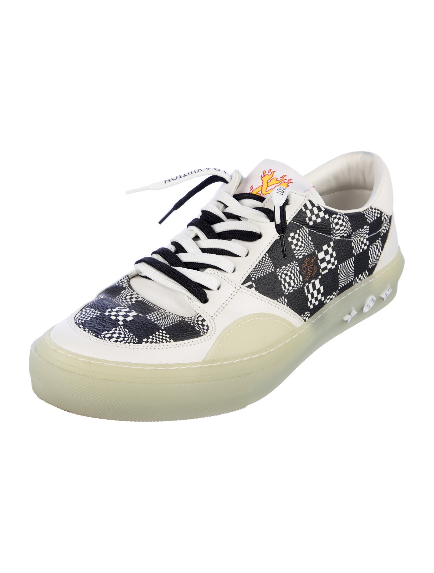 Louis Vuitton Canvas Printed Sneakers