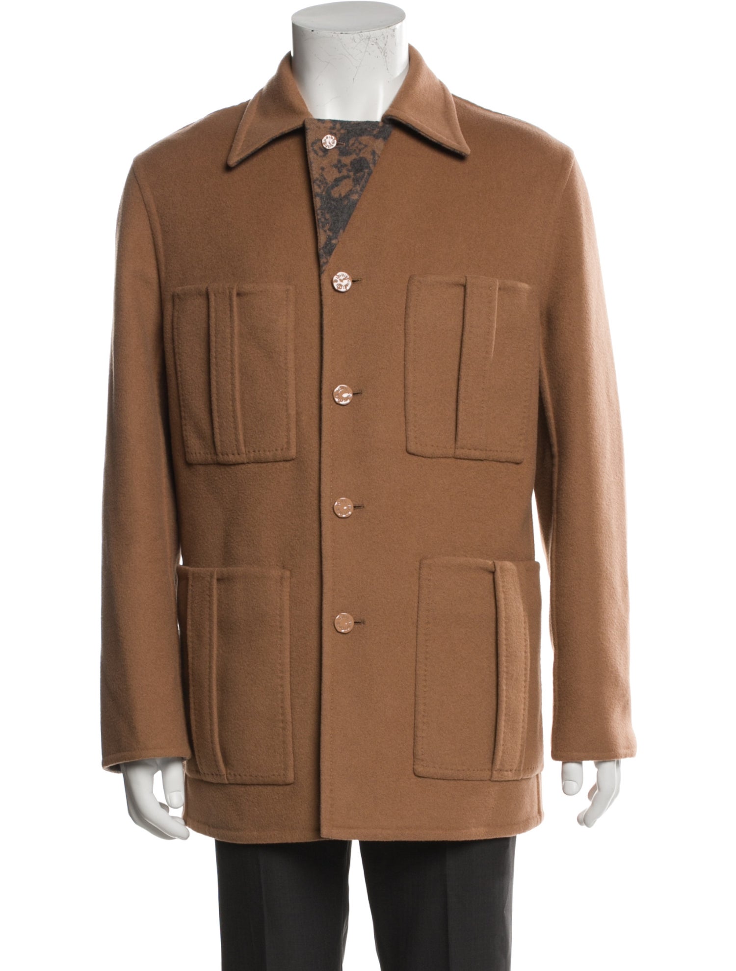 Louis Vuitton 2020 Reversible Coat Utility Jacket