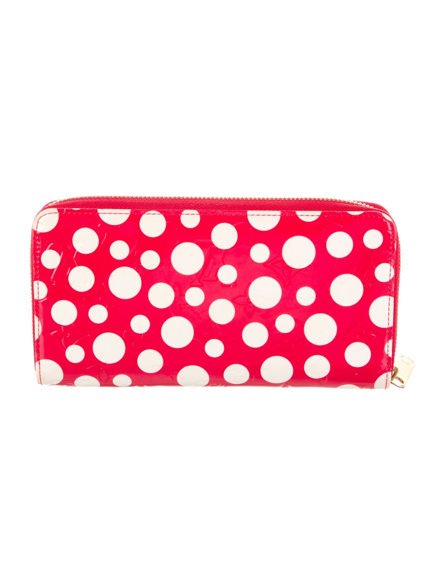 Louis Vuitton Monogram Pattern Vernis Patent Leather Zippy Wallet