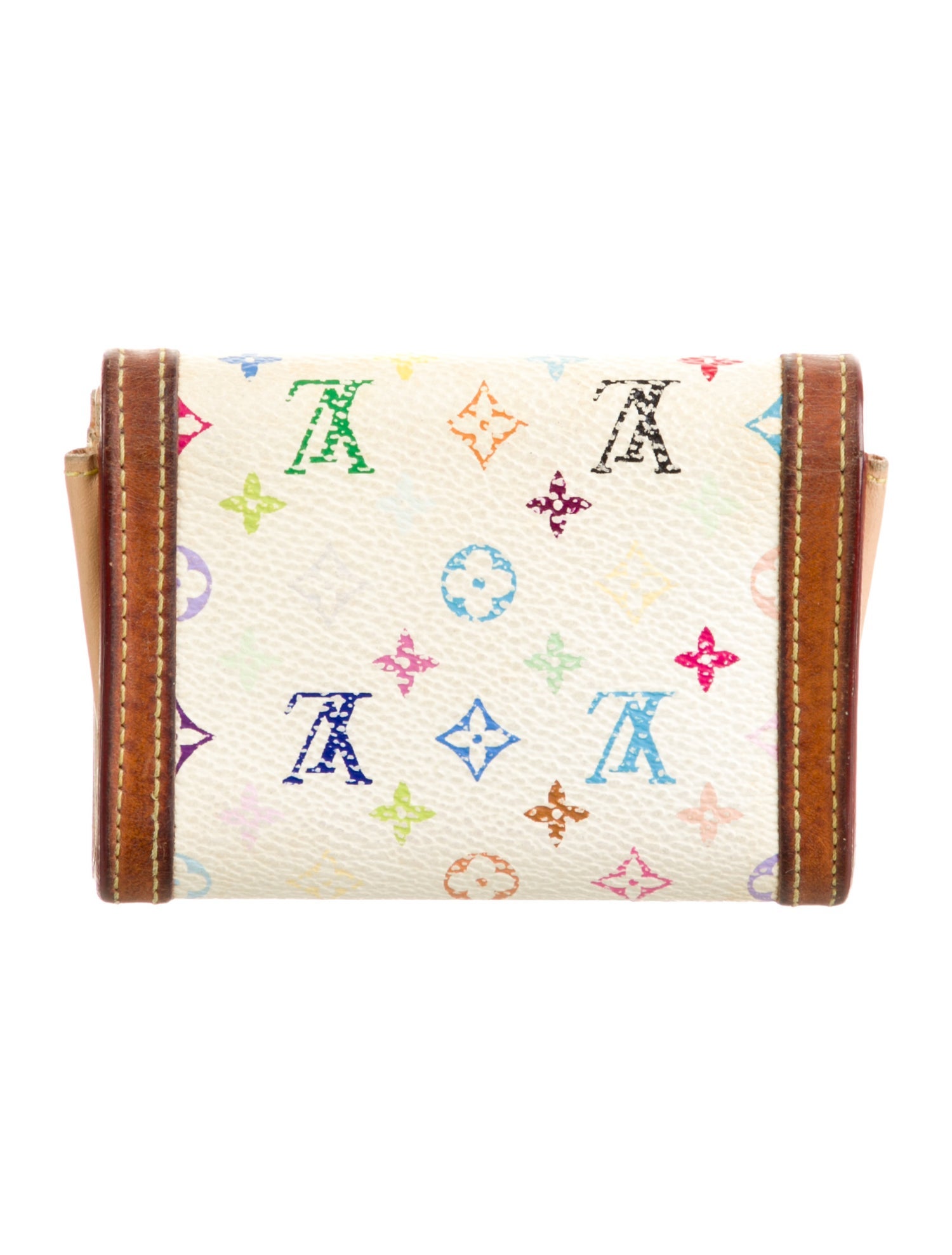 Louis Vuitton Multicolore Monogram Pattern Coated Canvas Card Holder