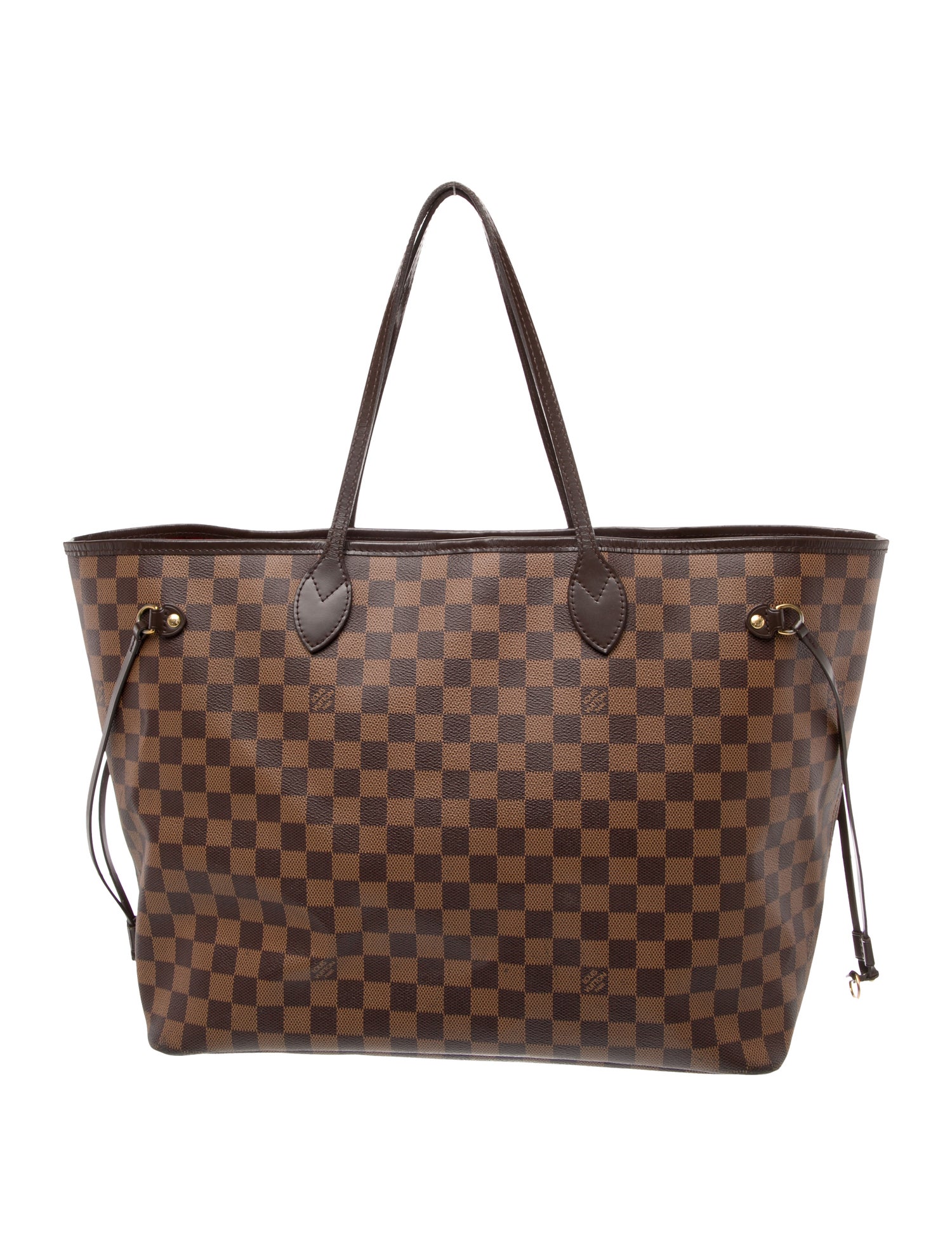 Louis Vuitton Damier Ebene Neverfull w/Pouch GM