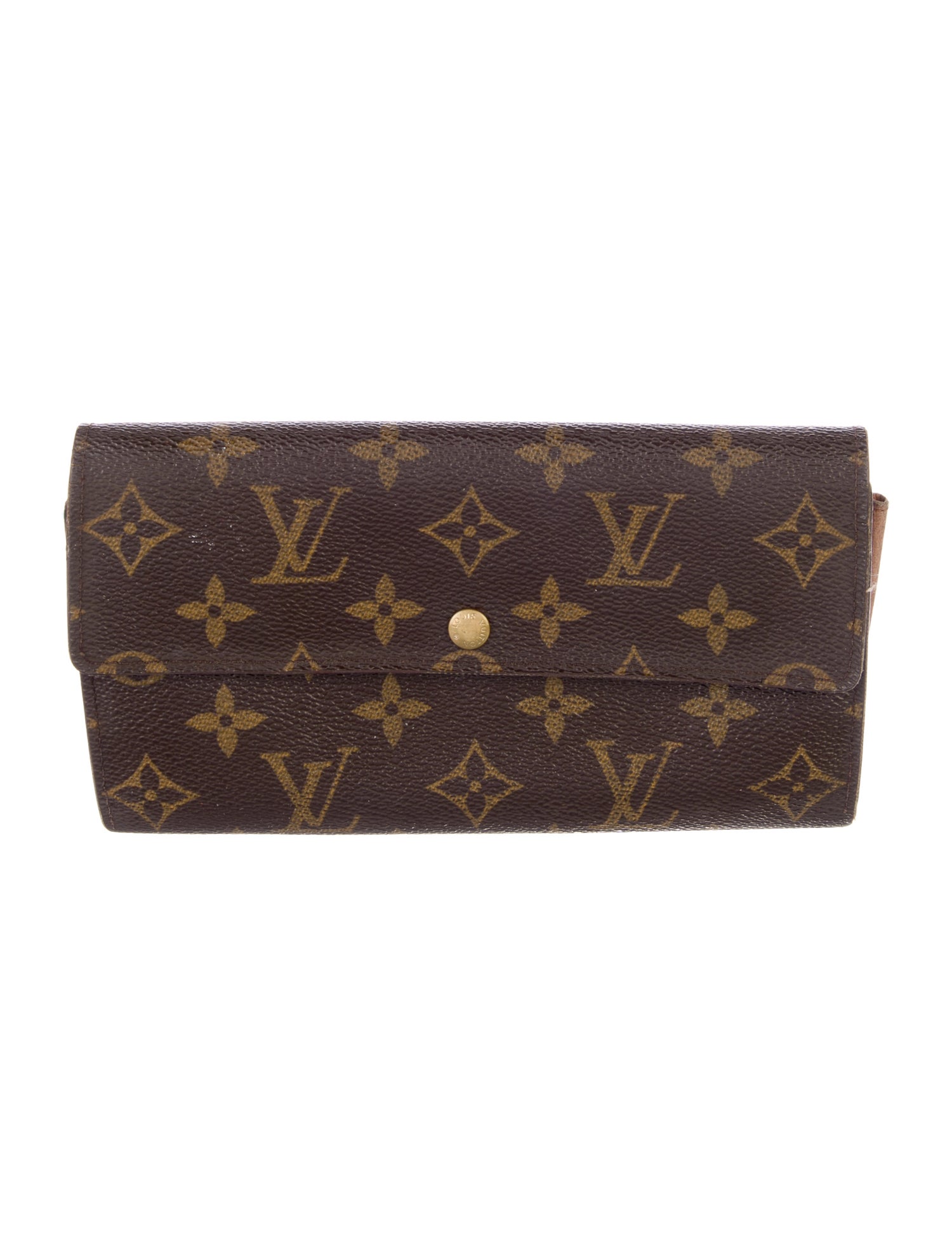 Louis Vuitton 1994 LV Monogram Sarah Wallet
