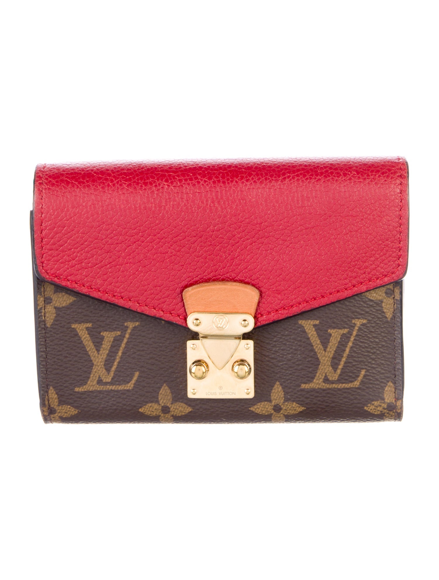 Louis Vuitton Monogram Pattern Coated Canvas Compact Wallet